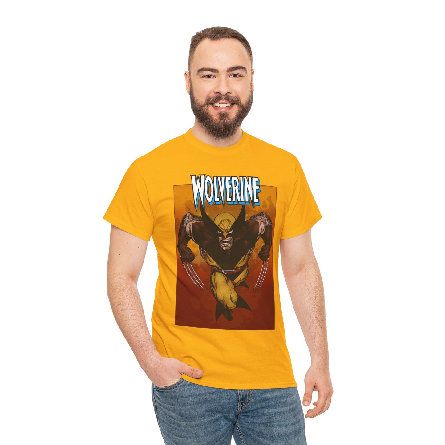 Wolverine T-Shirt - John Byrne Art - X-Men Member - Marvel Comics - Logan - Mutant Leader