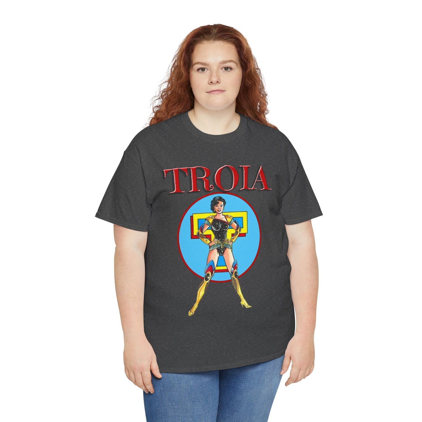 Troia T-Shirt - George Perez Art - New Teen Titans - Donna Troy - Wonder Girl - Greek God Connection - DC Comics