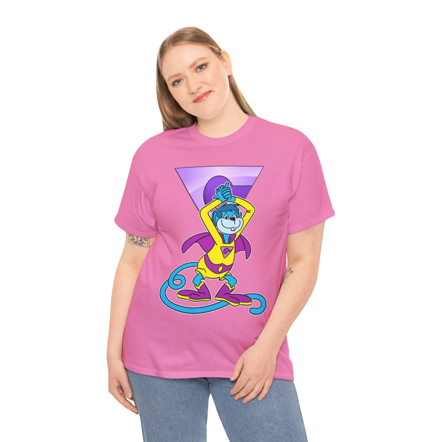 Gleek T-Shirt - Super Friends Cartoon - Wonder Twins Mascot - DC Comics - Space Monkey from Exxor - Zan & Jayna