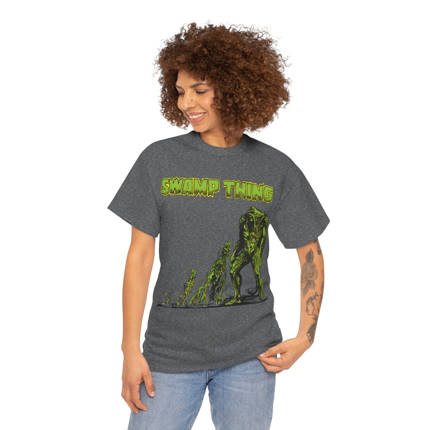 Swamp Thing T-Shirt - Stephen Bissette & John Totleben - Alec Holland - Avatar of the Green - DC Comics, Vertigo Comics