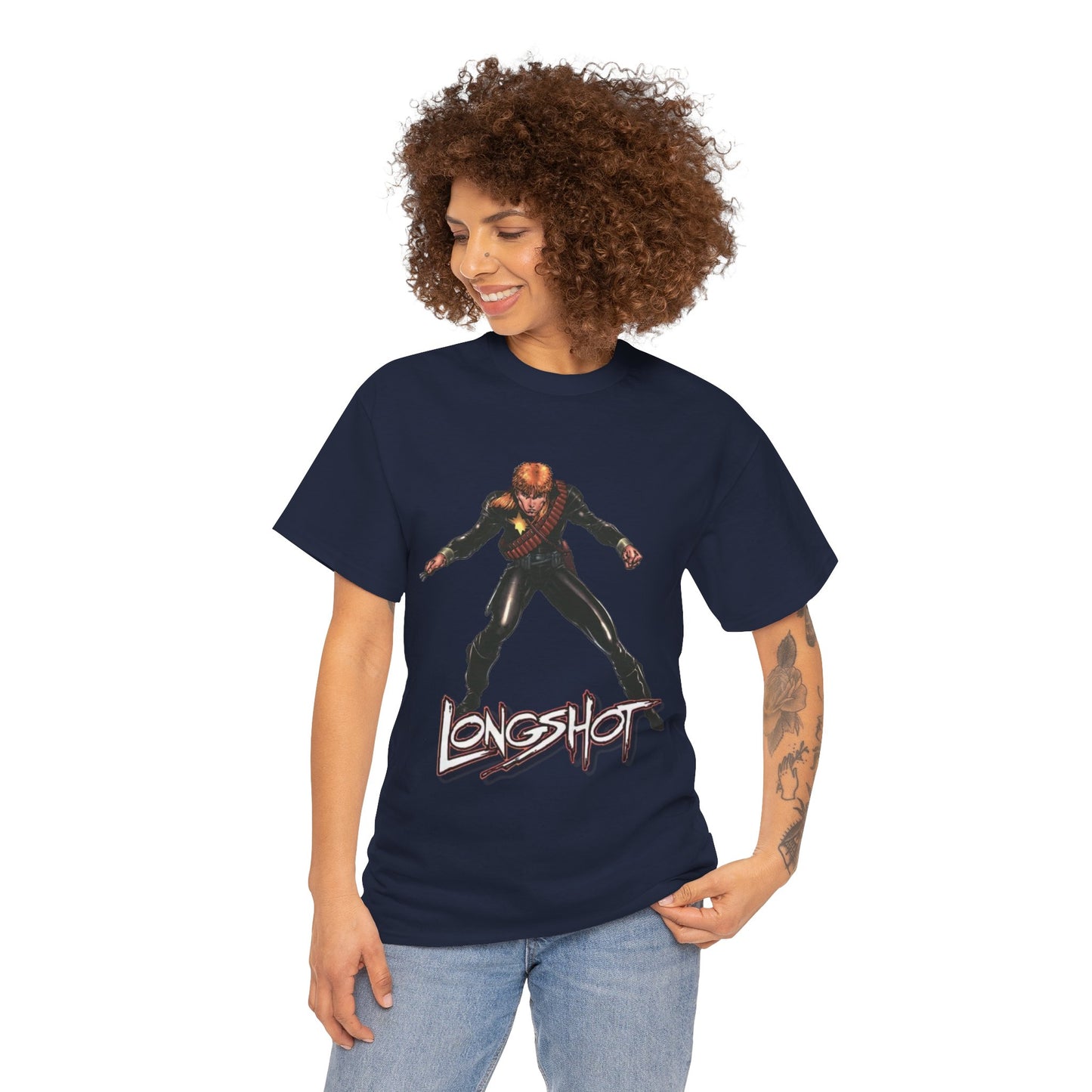 Longshot T-Shirt - Arthur Adams Art - Marvel Comics - Uncanny X-Men - Mojo Foe - Mutant Member - Popular 1980s Series - Mojoverse