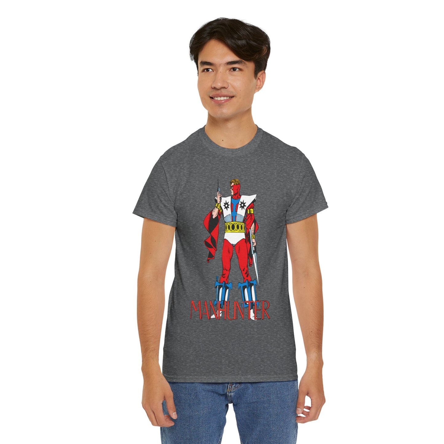 Manhunter T-Shirt - Walt Simonson Comic Book Art - Paul Kirk - Popular DC Comics Character 1970s - Batman Connection - Detective Comics