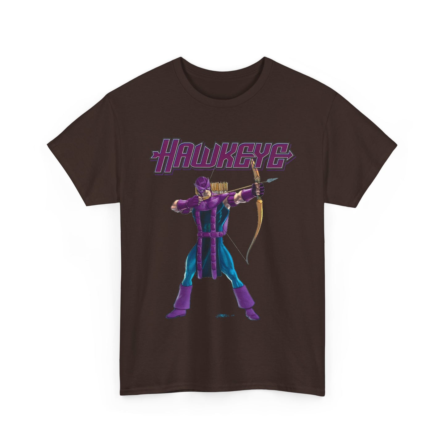 Hawkeye T-Shirt - George Perez Art - Avengers Member/Leader - Clint Barton - Popular Marvel Comics Character