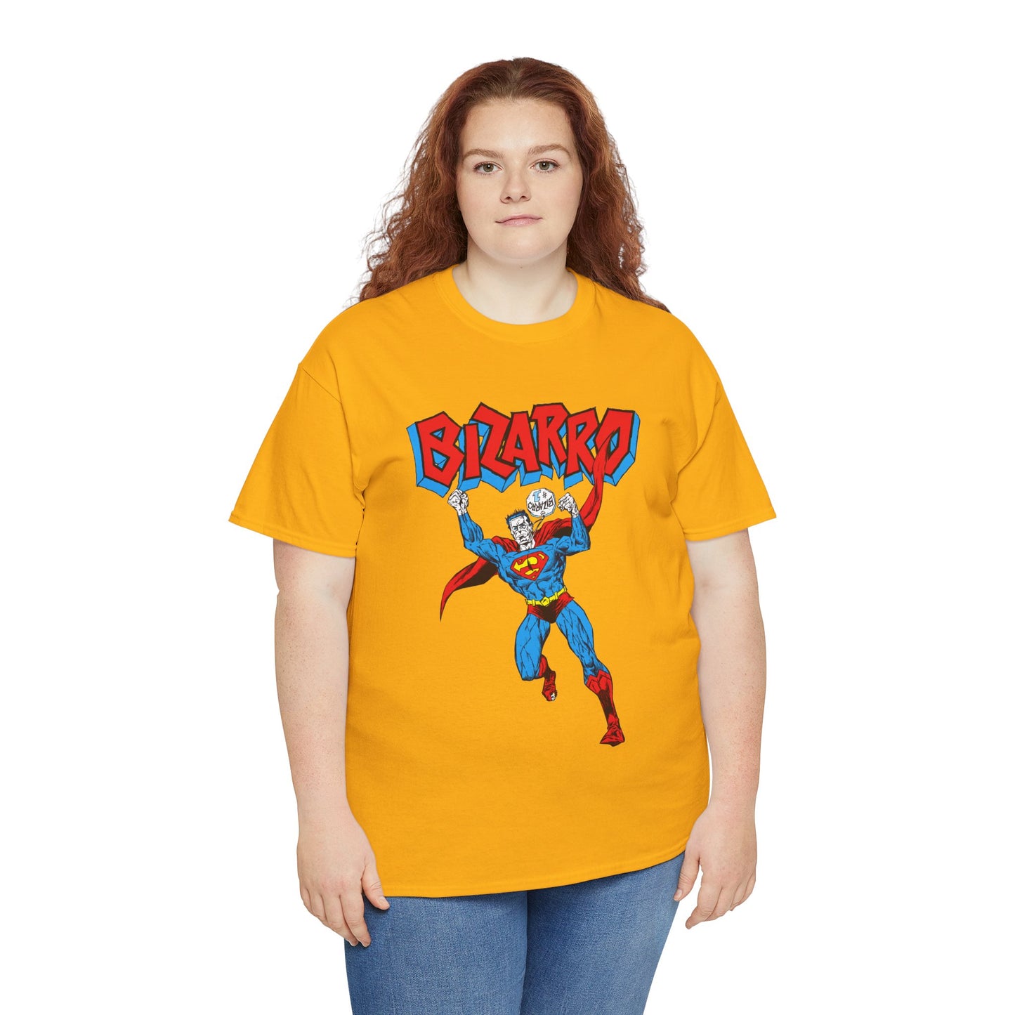 Bizarro T-Shirt - Superman Villain - DC Comics - Bizarro World - Who's Who Art - Silver Age Favourite