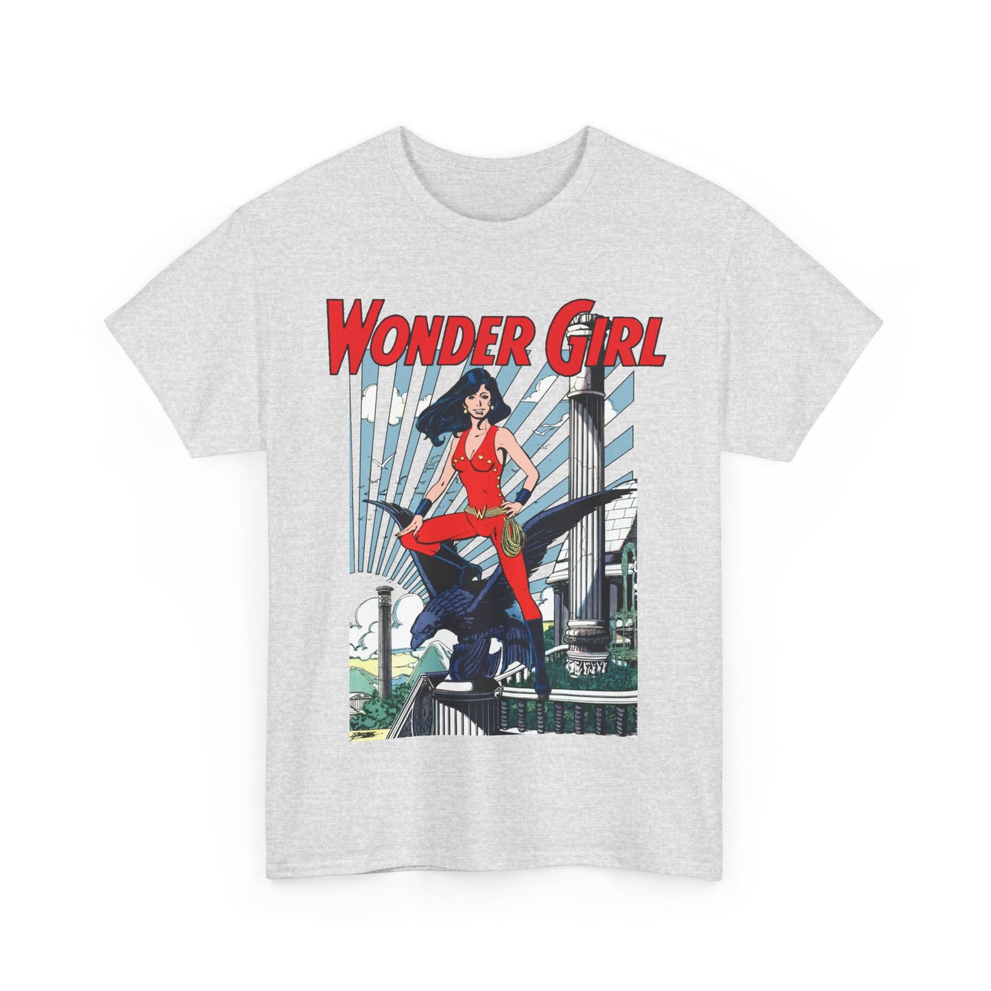 Wonder Girl T-Shirt - George Perez Art - New Teen Titans Member & Leader - Donna Troy, Sister of Wonder Woman - Amazon Warrior - DC Comics