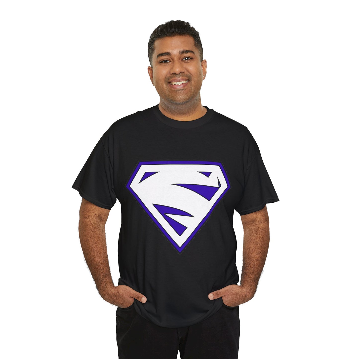Electric Superman Logo T-Shirt - Clark Kent - Man of Steel - DC Comics - 1990s Storyline