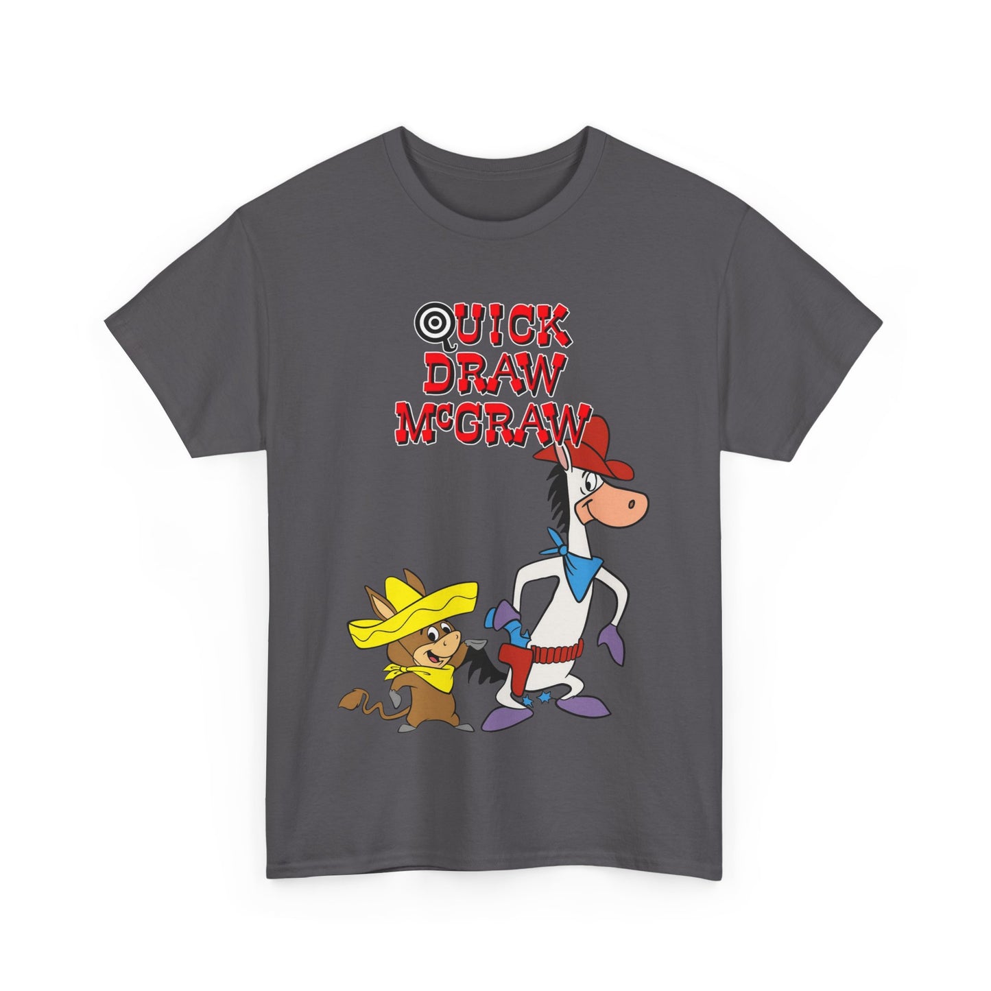 Quick Draw McGraw T-Shirt - Baba Looey - Hanna-Barbera Cartoon - Popular 1960s TV Animation