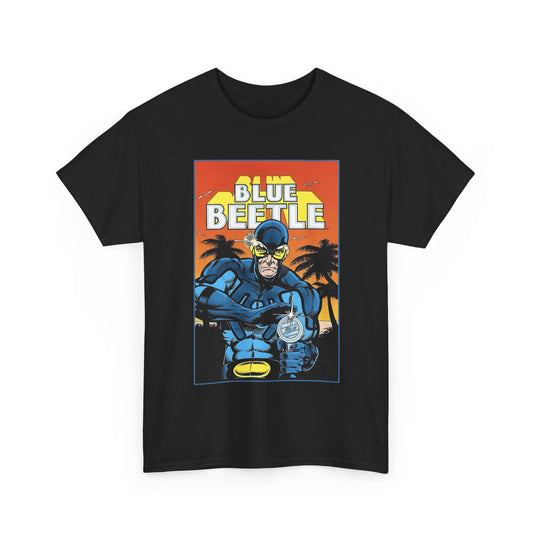 Blue Beetle T-Shirt - Ted Kord - 1980s DC Series - DC Comics