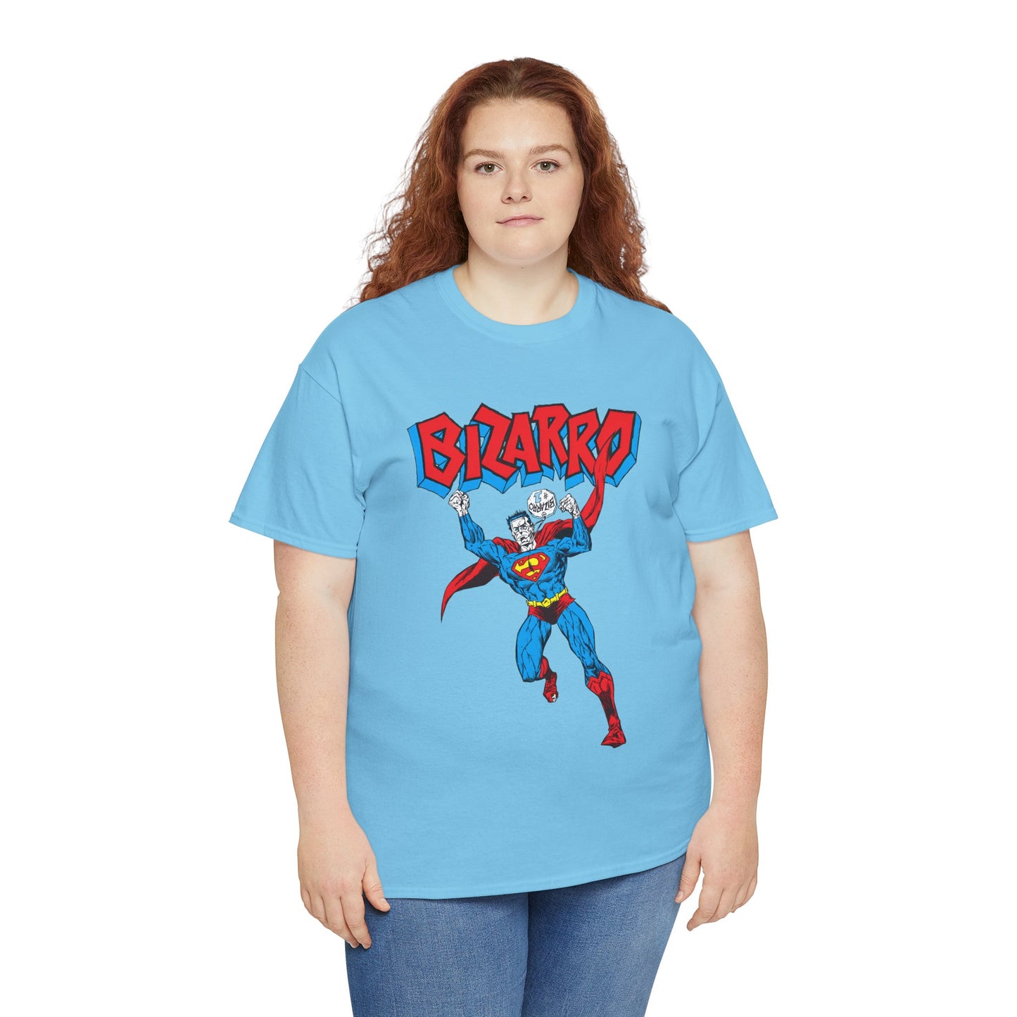 Bizarro T-Shirt - Superman Villain - DC Comics - Bizarro World - Who's Who Art - Silver Age Favourite