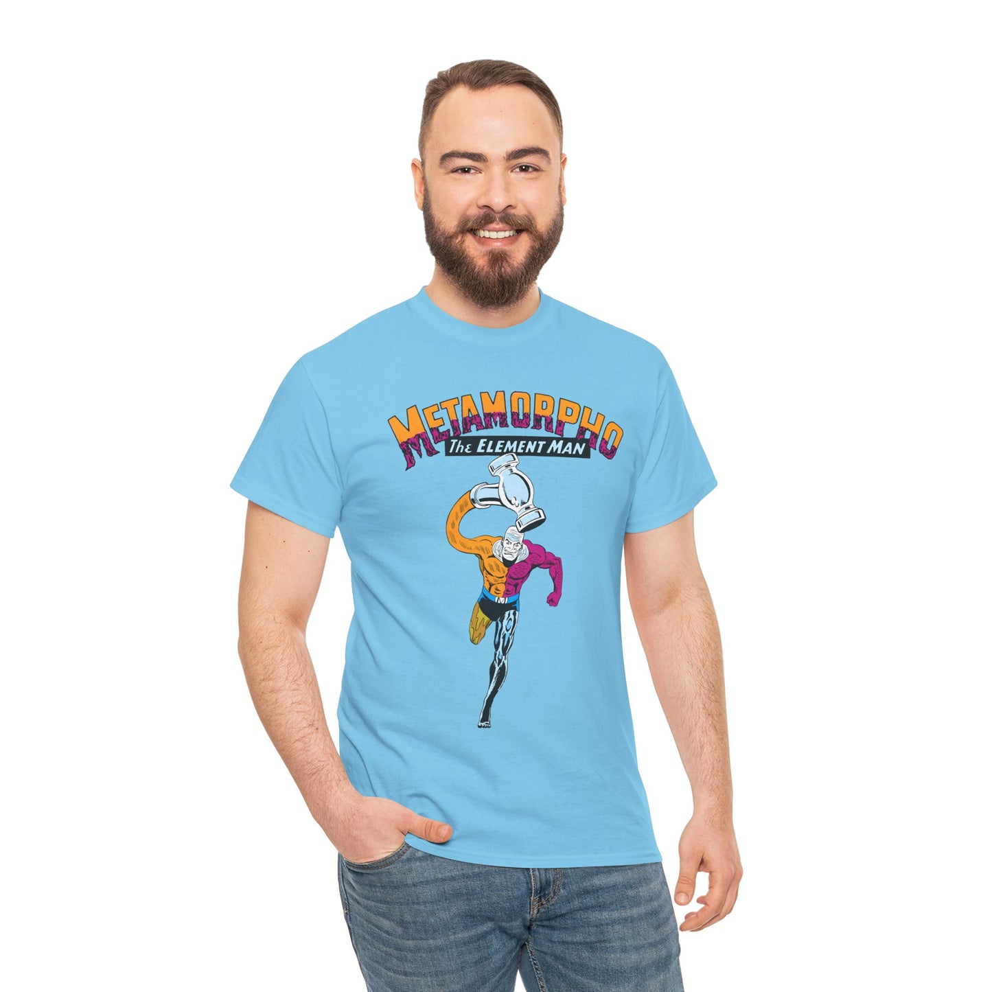 Metamorpho T-Shirt - Jim Aparo Art - DC Comics - Outsiders Team Member - New Superman Movie