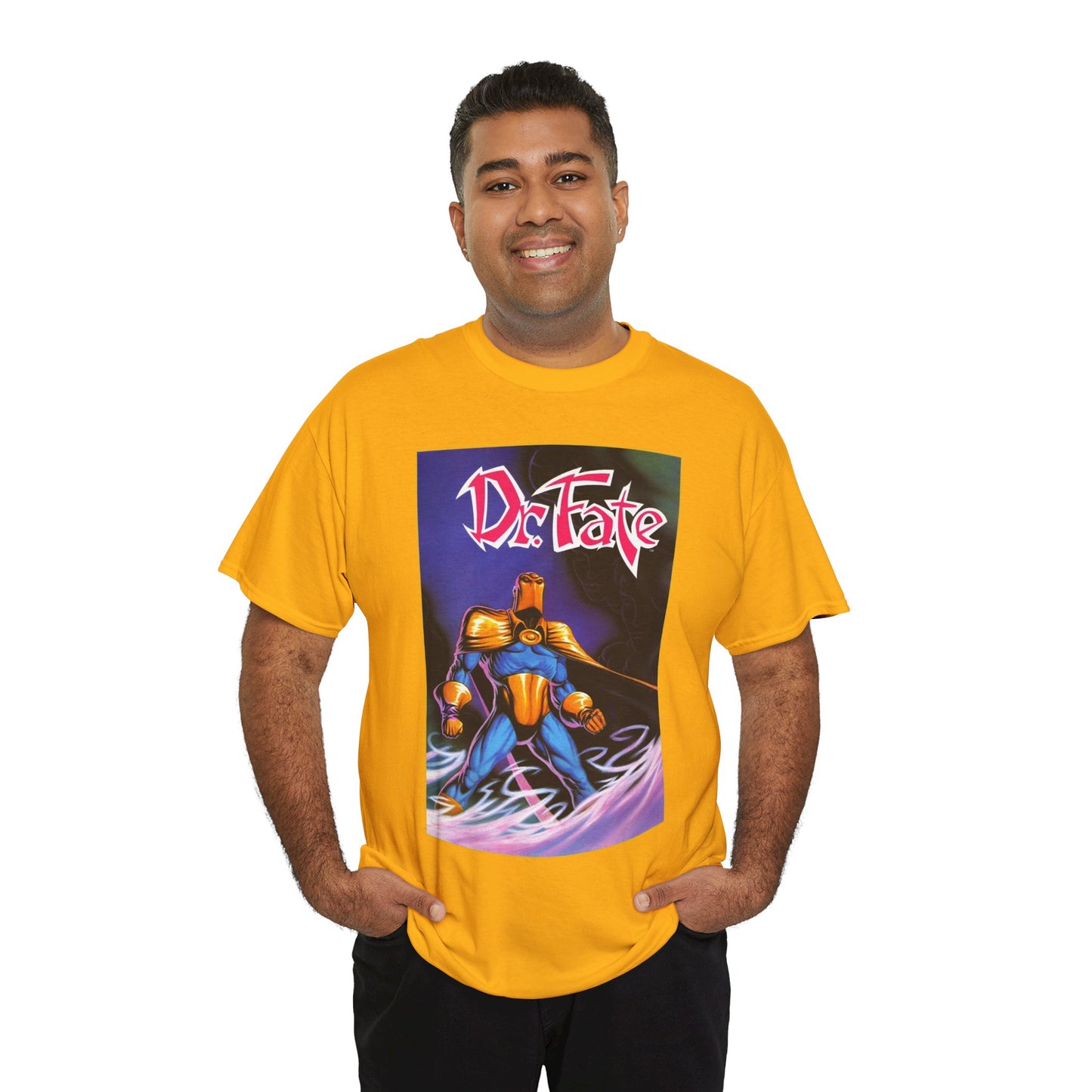 Dr Fate T-Shirt - Shawn McManus Art - Kent Nelson, Nabu - JSA, JLI Member - Lords of Order - DC Comics