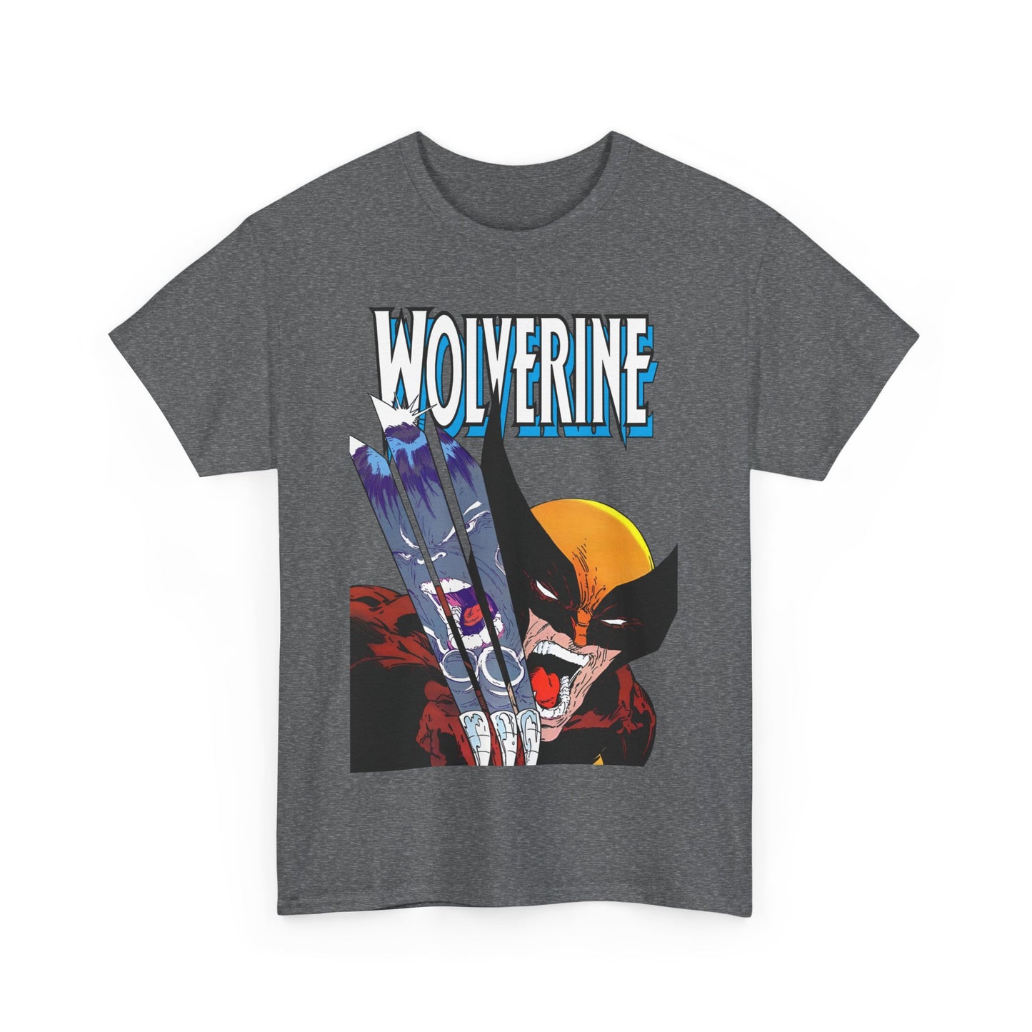 Wolverine T-Shirt - Amazing Todd McFarlane Art - Classic Image Vs Incredible Hulk - Marvel Comics - Logan