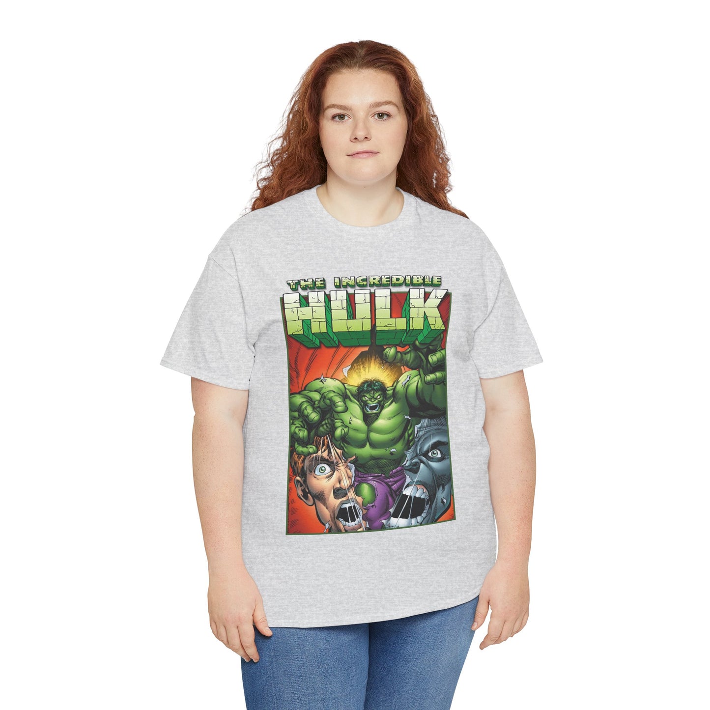 Incredible Hulk T-Shirt - Dale Keown Art - Bruce Banner Psyche - Peter David Story - 1990s Art - Marvel Comics