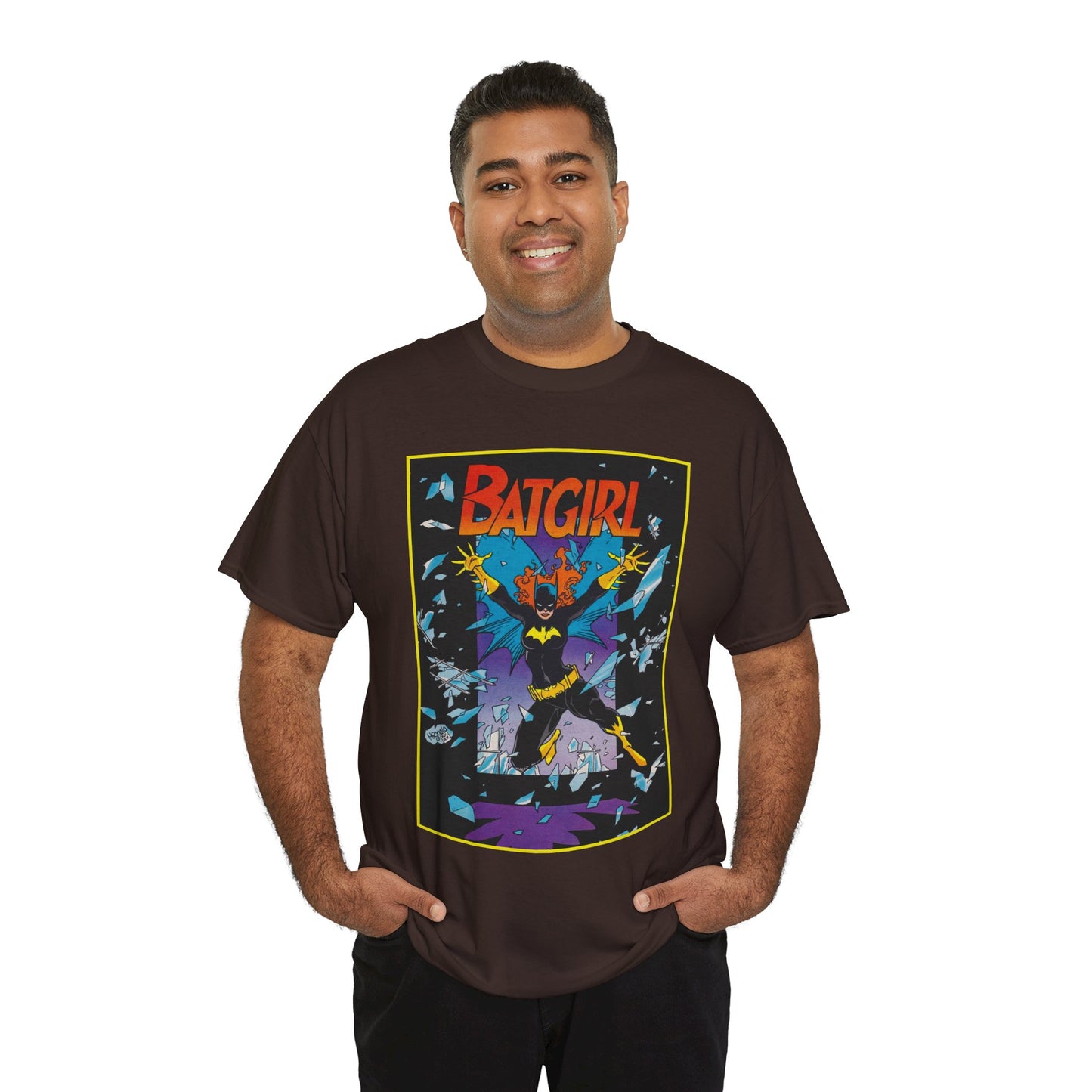 Batgirl T-Shirt - Mike Mignola Art - Barbara Gordon, Gotham City, Batfamily - DC Comics