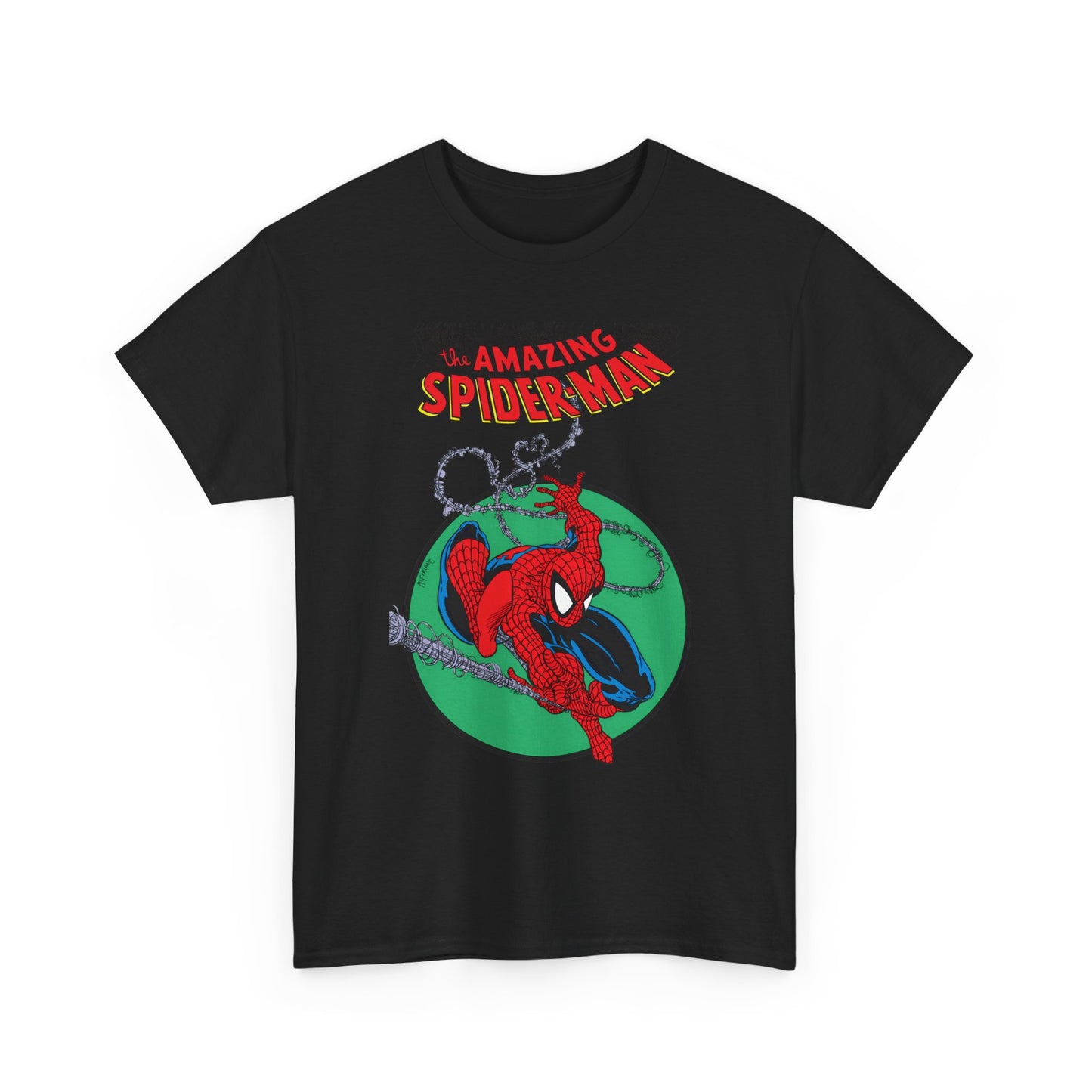 Amazing Spider-Man T-Shirt - Todd McFarlane Art - Cover to Issue #301 - Peter Parker, Web-Slinger - Marvel Comics