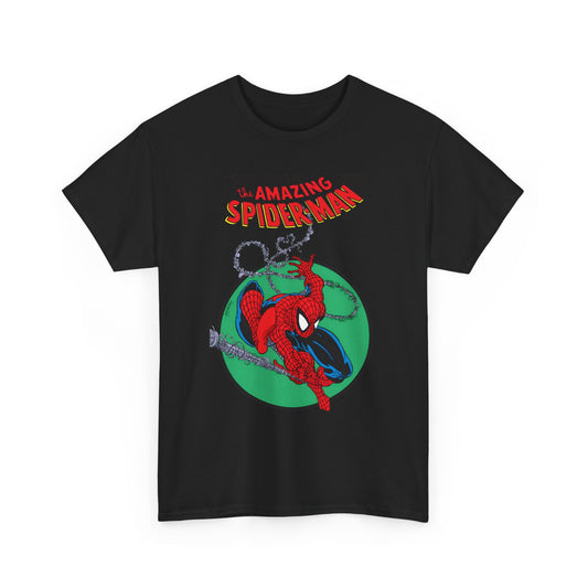 Amazing Spider-Man T-Shirt - Todd McFarlane Art - Cover to Issue #301 - Peter Parker, Web-Slinger - Marvel Comics