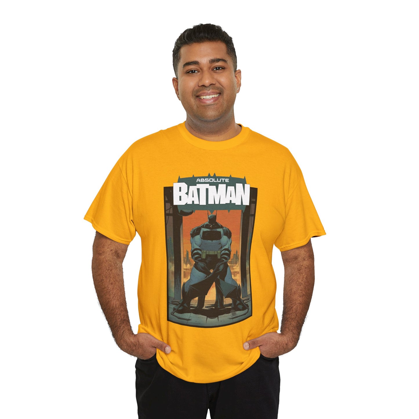 Absolute Batman T-Shirt - DC All-In Series - Amazing Nick Dragotta Art, Scott Snyder Story - Gotham City, Bruce Wayne - DC Comics