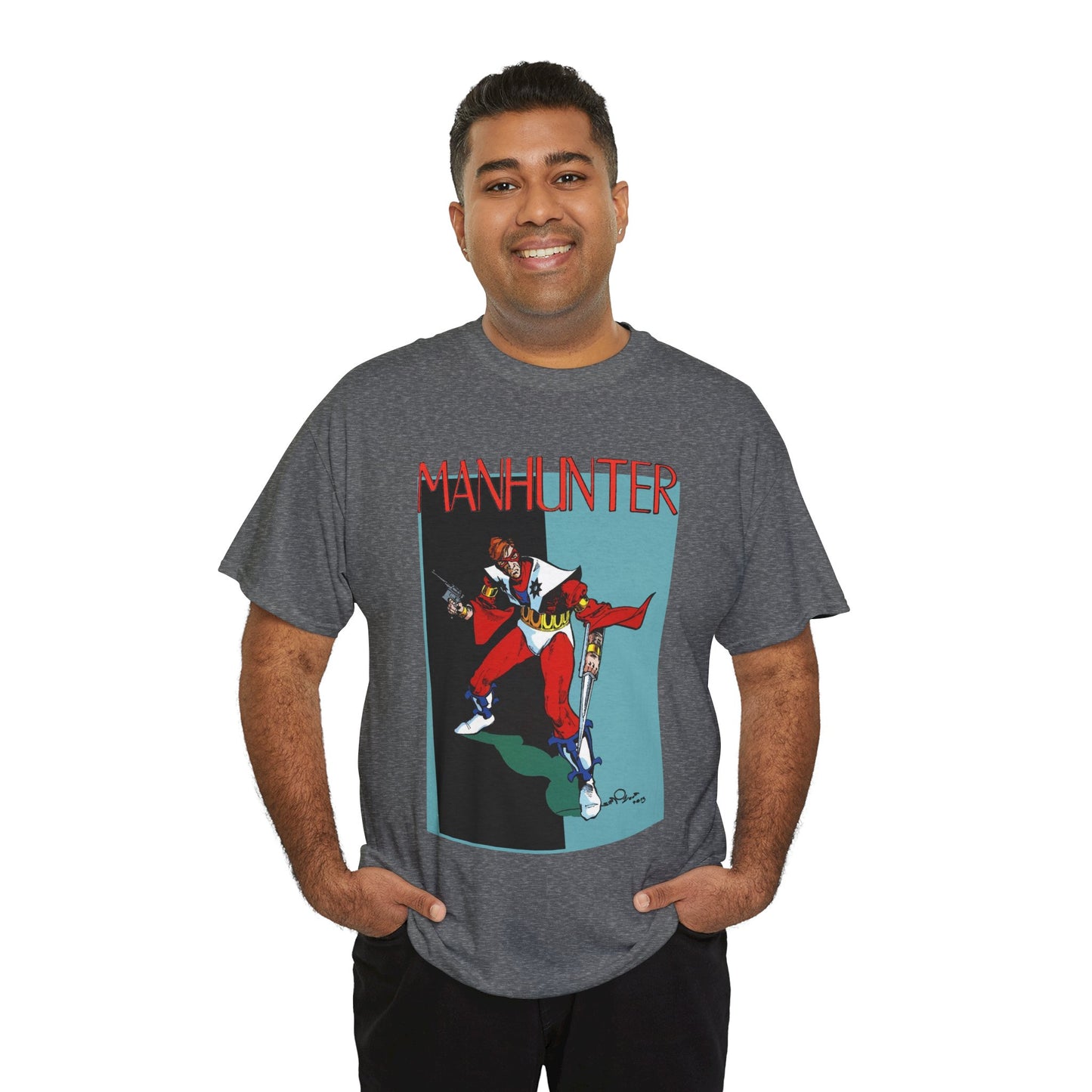 Manhunter T-Shirt - Walt Simonson Art - Detective Comics - Paul Kirk - DC Comics - Batman Connection