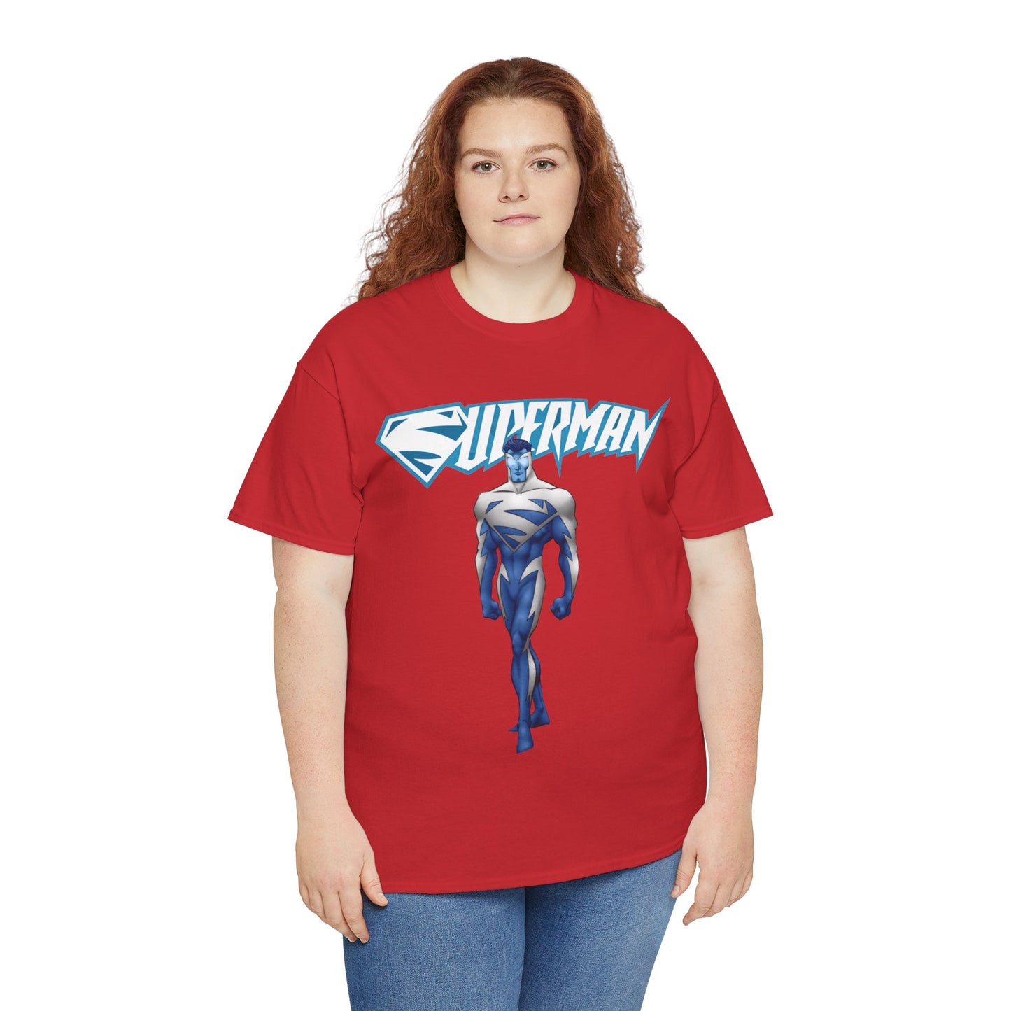 Superman T-Shirt - Clark Kent - Man of Steel - DC Comics - Electric Superman 1990s Storyline