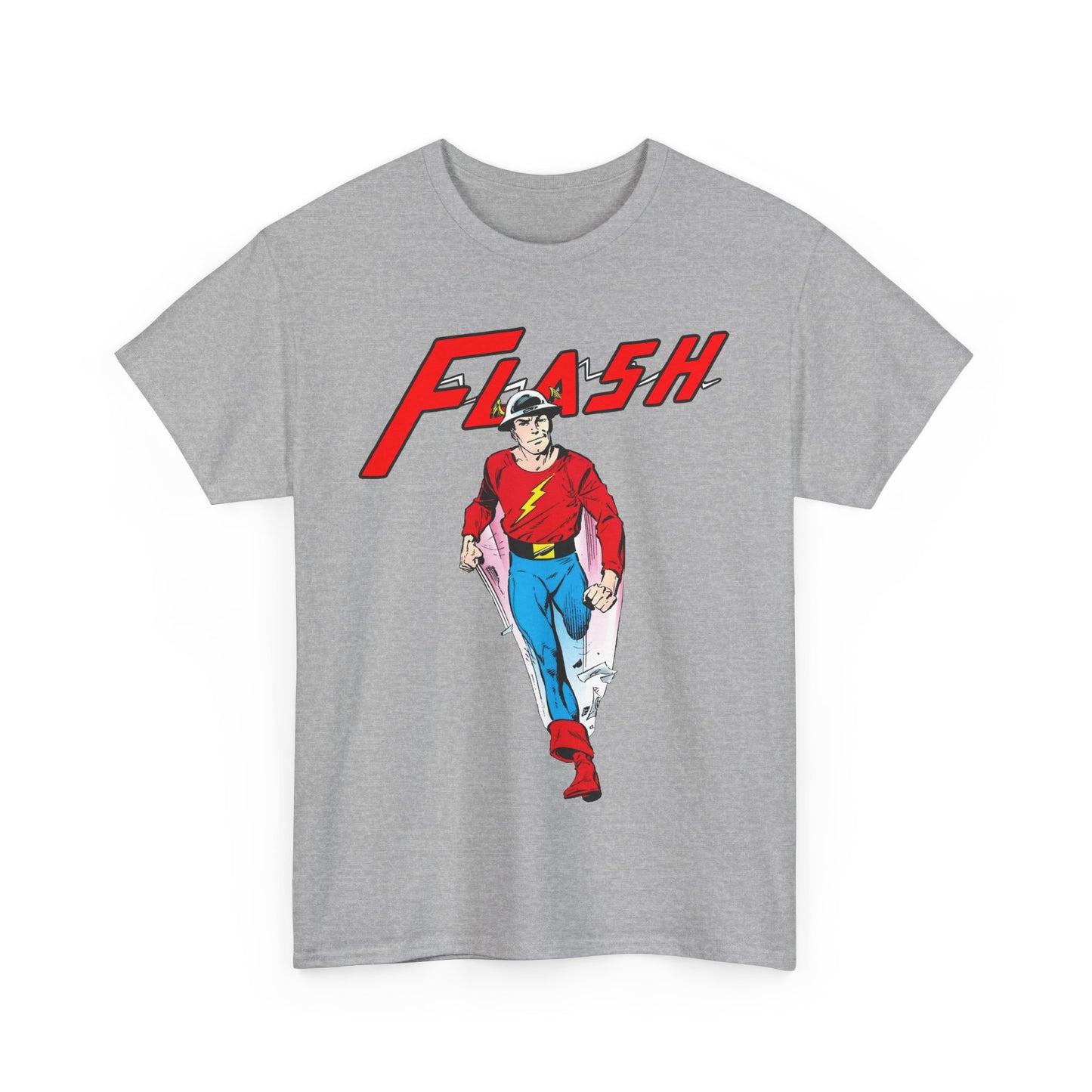 Golden Age Flash T-Shirt - John Byrne Art - Justice Society/JSA Member - Jay Garrick - Speedster