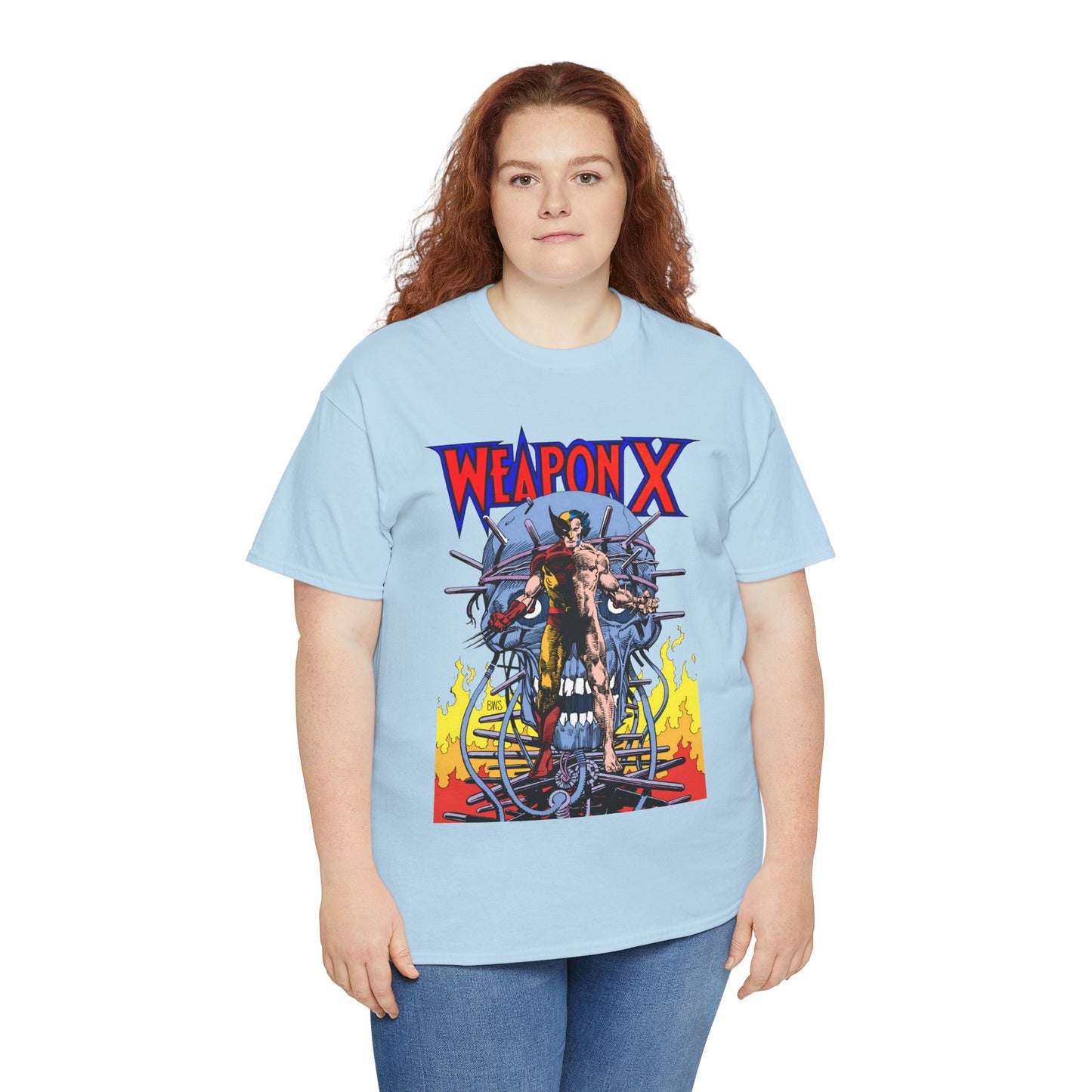 Weapon X T-Shirt - Barry Windsor-Smith Art - Wolverine Origin Story Before He Joined the X-Men - Logan, Mutant Leader - Marvel Comics