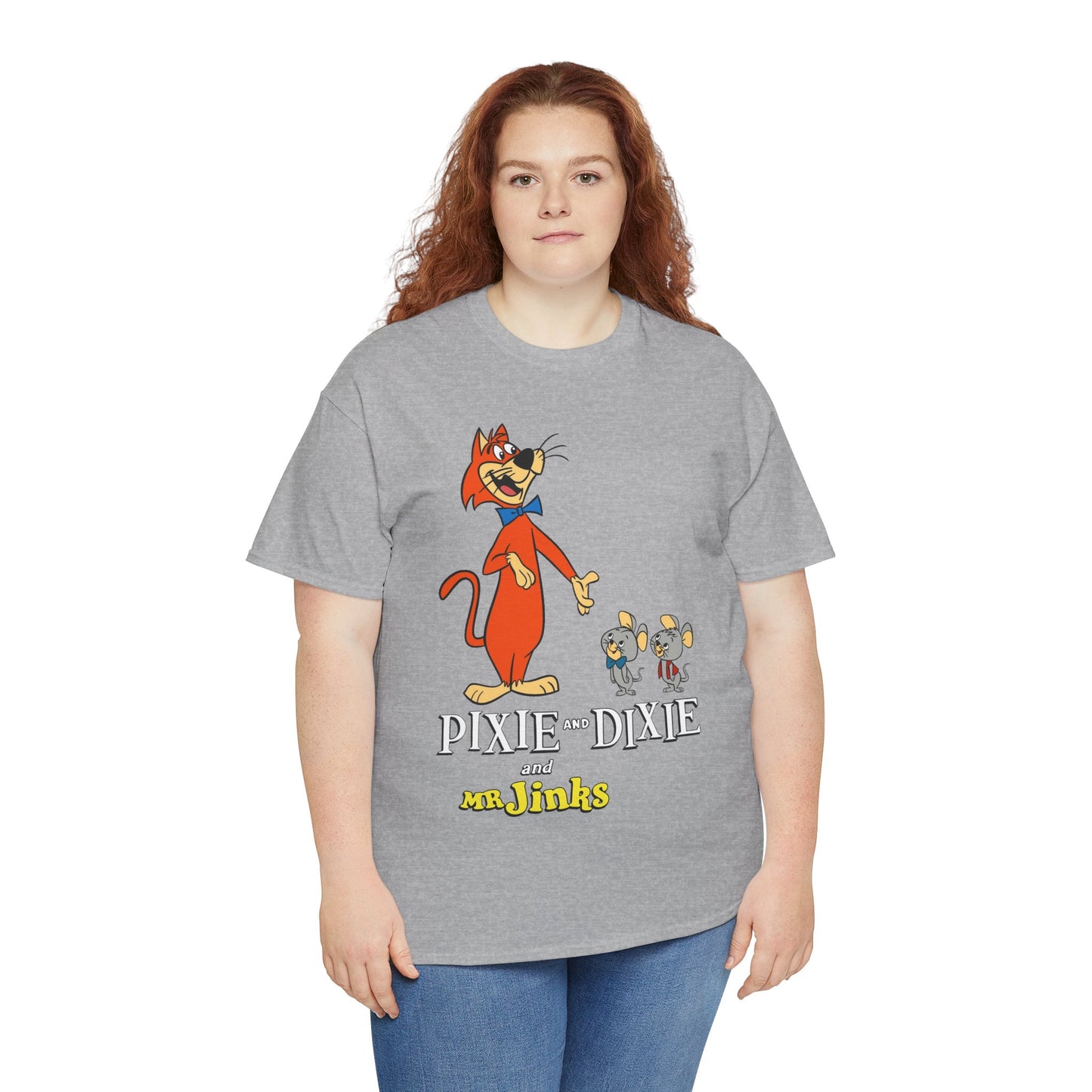 Pixie & Dixie & Mr Jinks T-Shirt - Classic Hanna-Barbera Saturday Morning Cartoon - I Hate Meeces to Pieces!