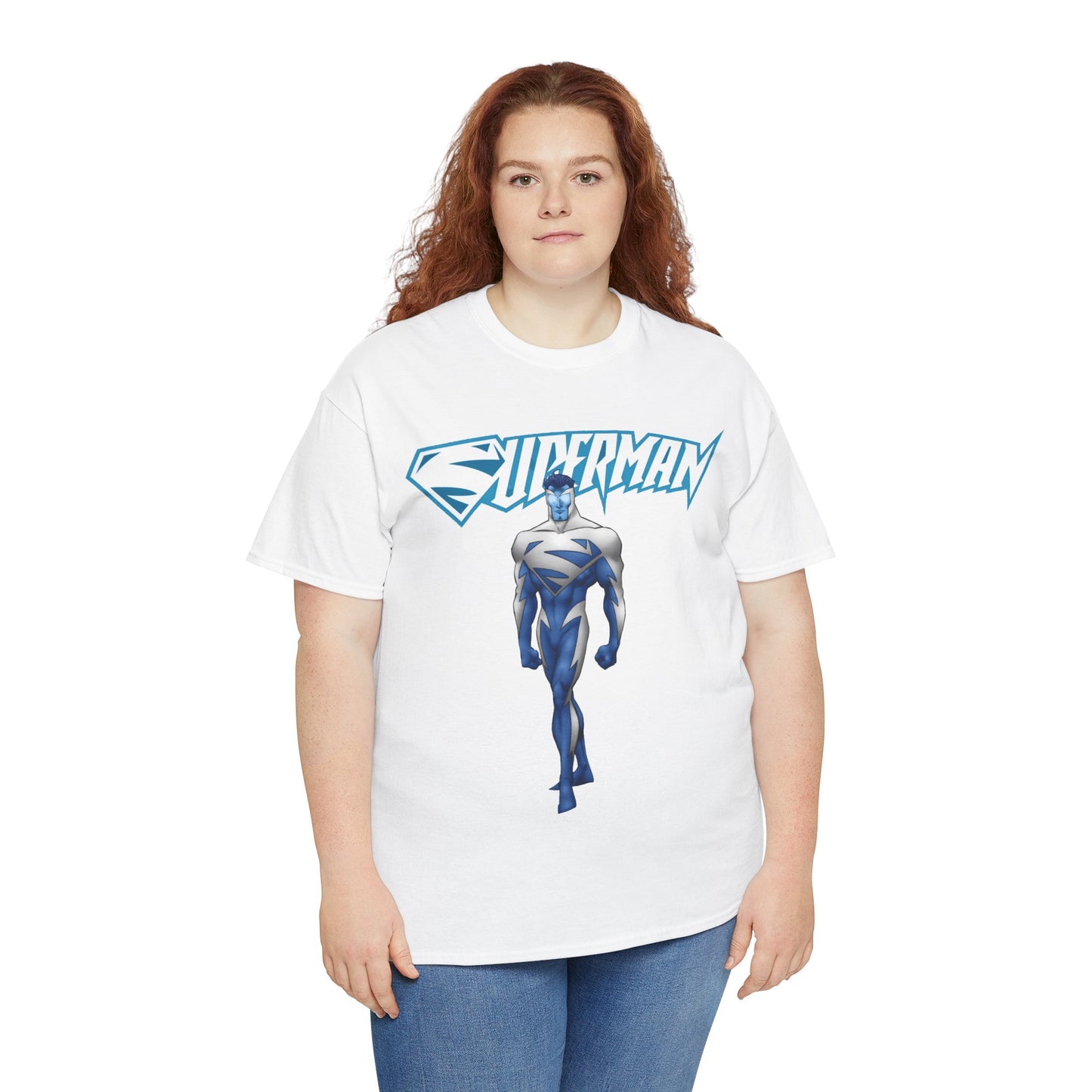 Superman T-Shirt - Clark Kent - Man of Steel - DC Comics - Electric Superman 1990s Storyline
