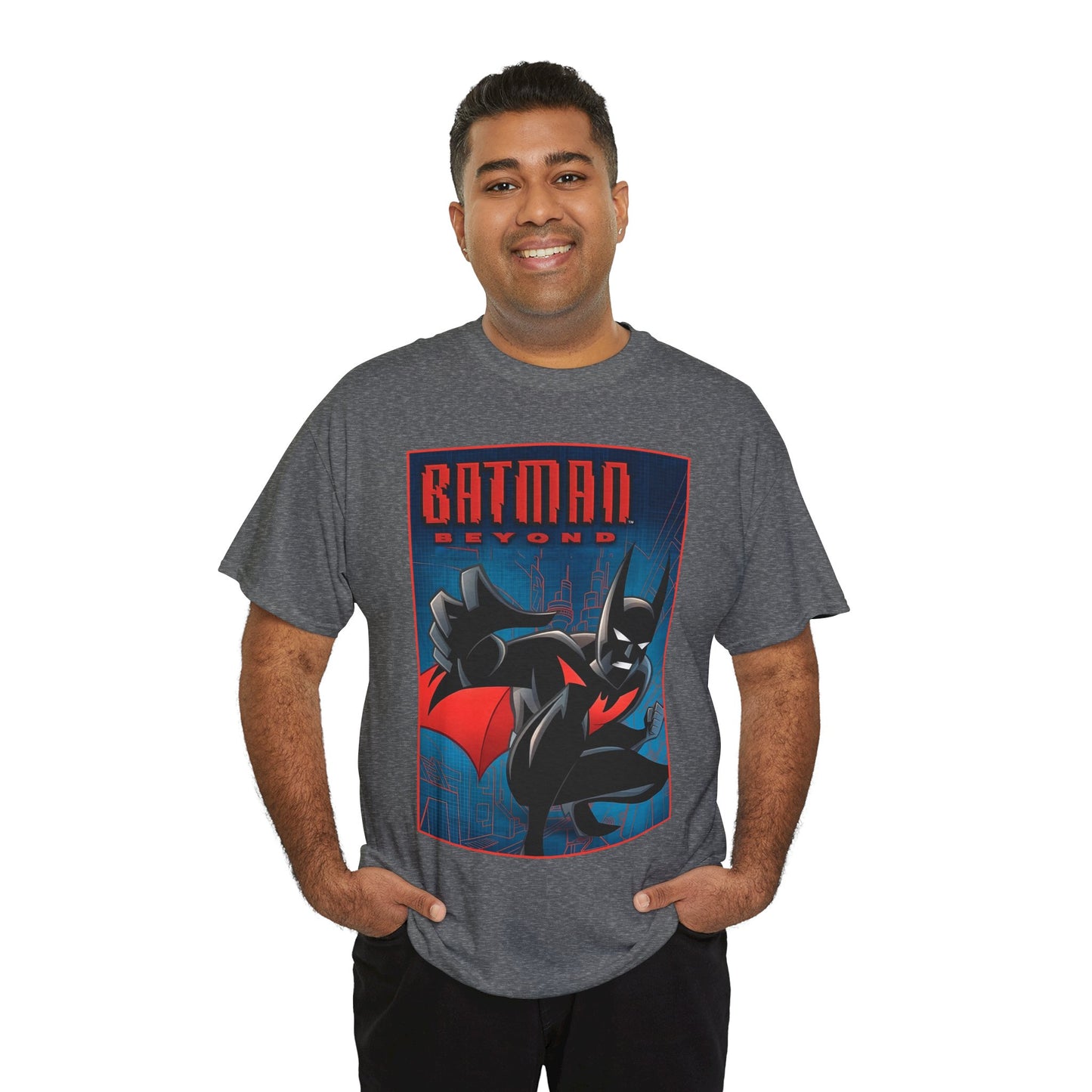 Batman Beyond T-Shirt - Terry McGinnis, Batman of the Future - DC Comics/WB Animation - Bruce Wayne as Mentor