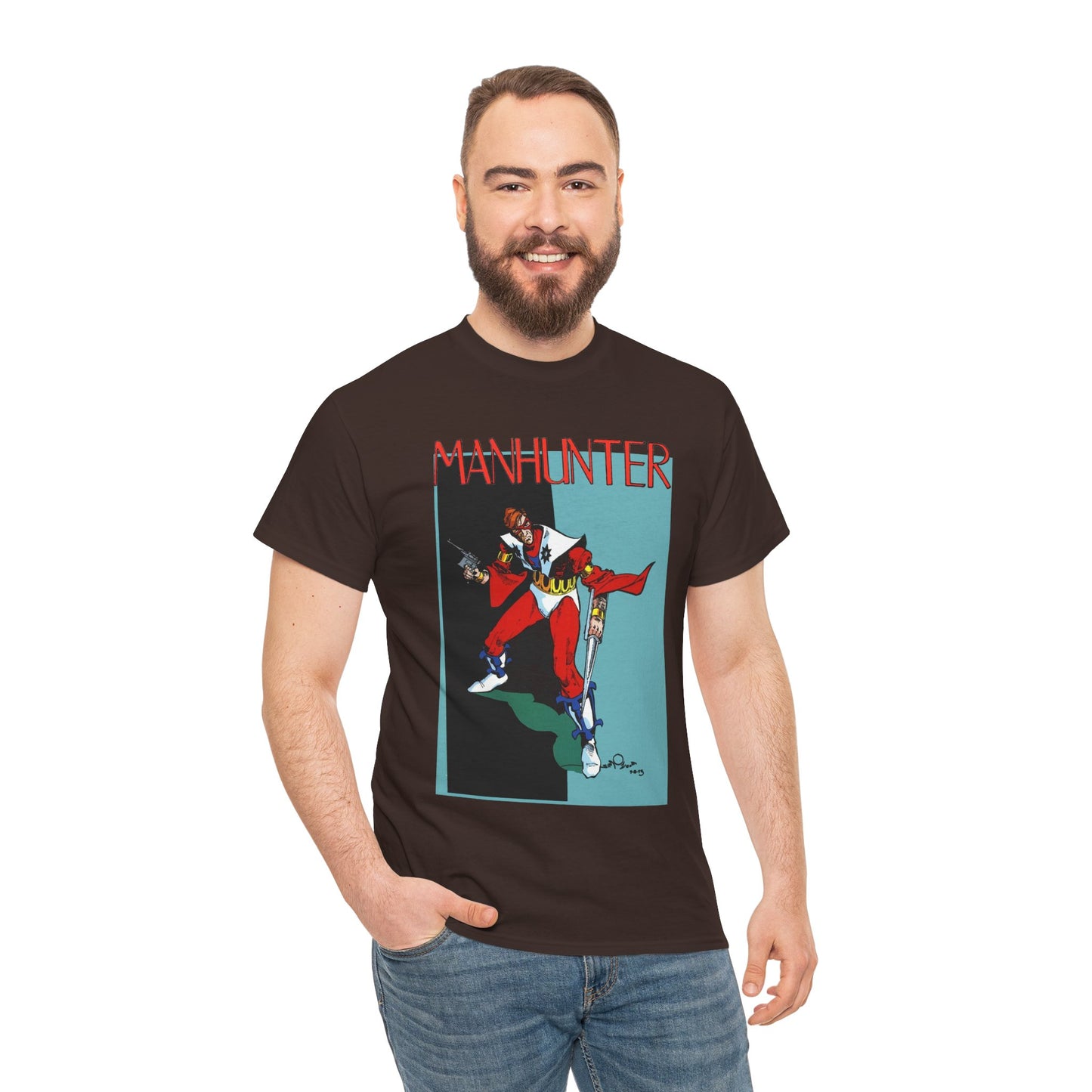 Manhunter T-Shirt - Walt Simonson Art - Detective Comics - Paul Kirk - DC Comics - Batman Connection