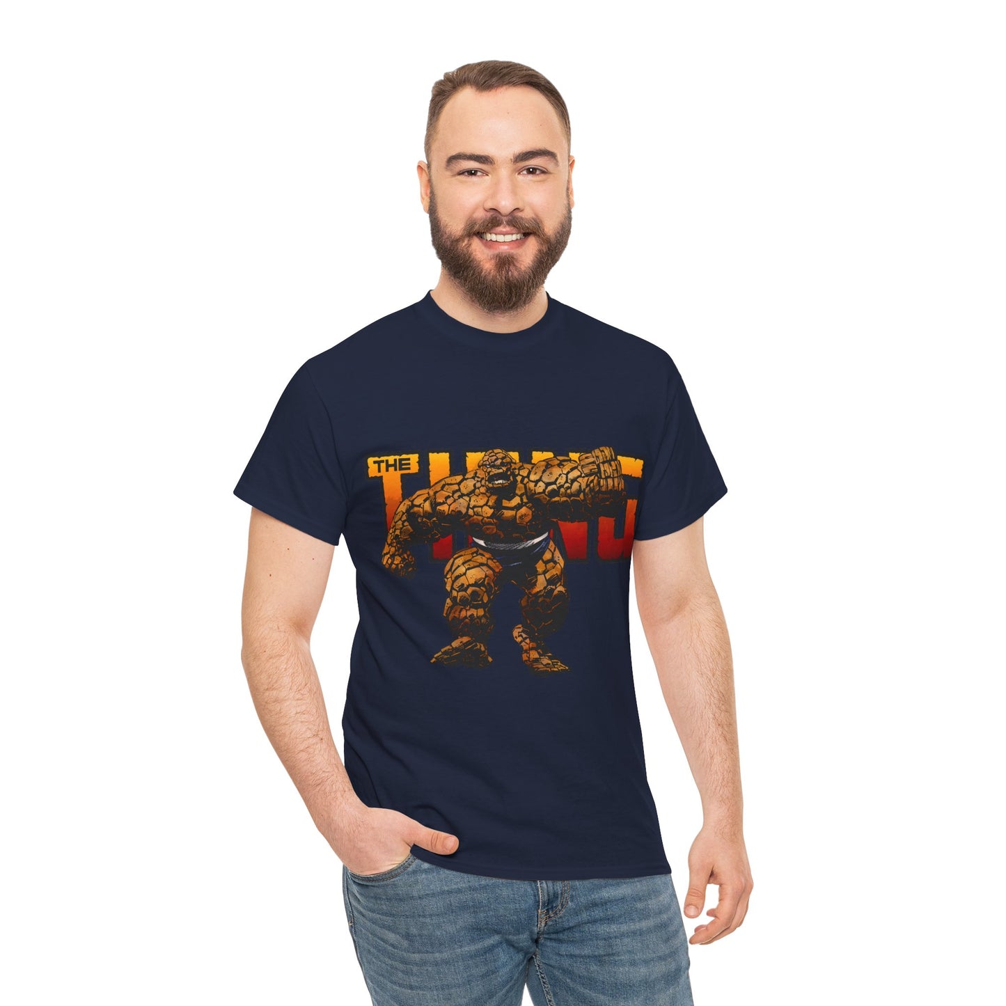 The Thing T-Shirt - Amazing John Byrne Art - Marvel Comics - Popular Fantastic Four Member - Ben Grimm