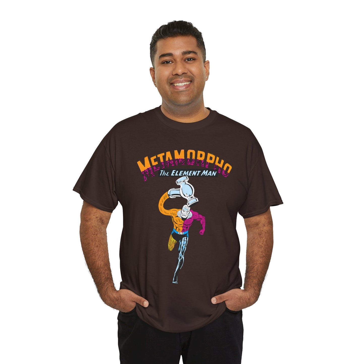 Metamorpho T-Shirt - Jim Aparo Art - DC Comics - Outsiders Team Member - New Superman Movie