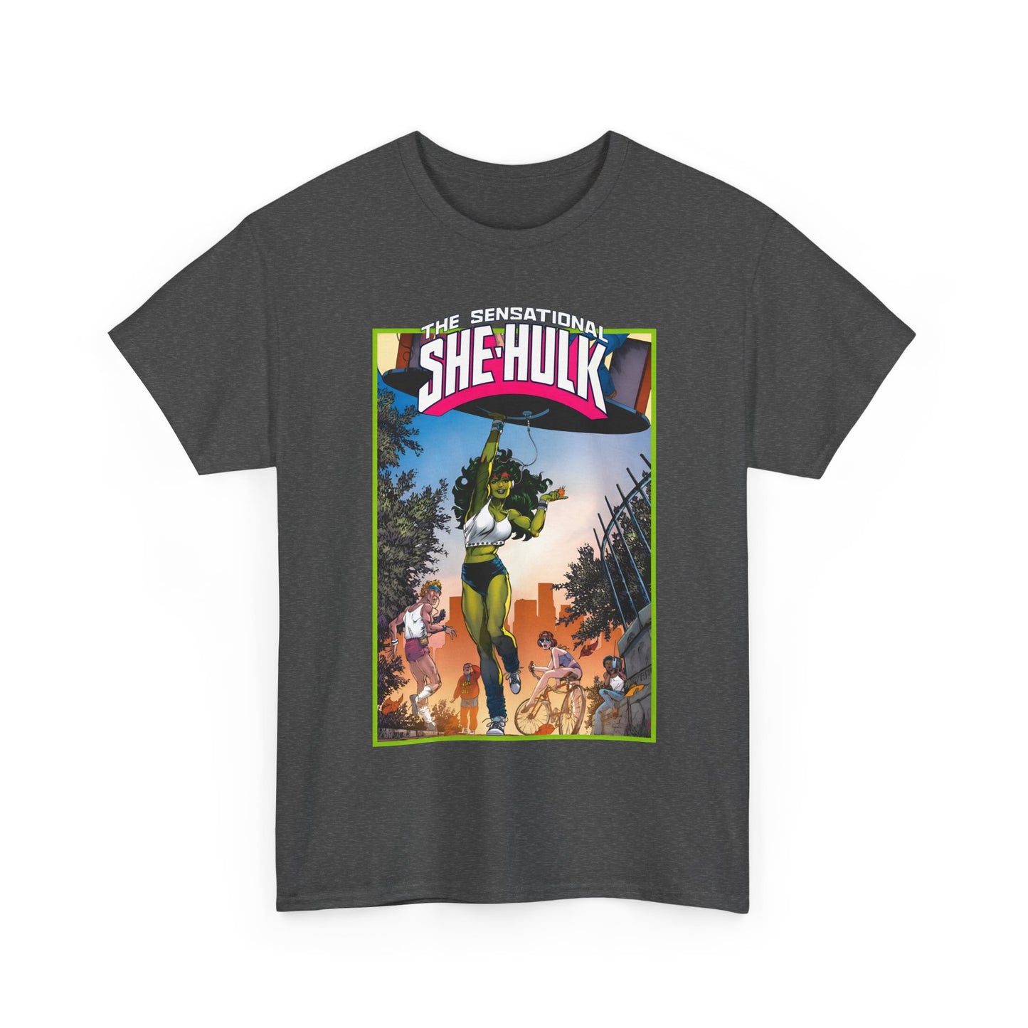 Sensational She-Hulk T-Shirt -John Byrne Poster Art - Jennifer Walters, Hulk's Cousin - Marvel Comics