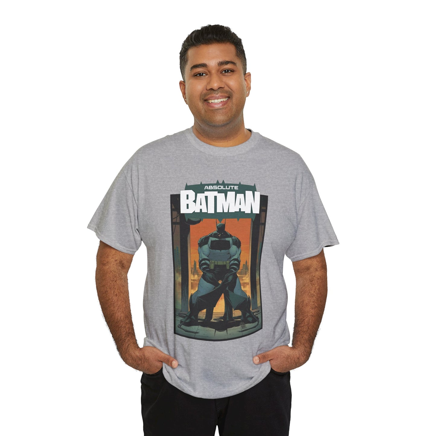 Absolute Batman T-Shirt - DC All-In Series - Amazing Nick Dragotta Art, Scott Snyder Story - Gotham City, Bruce Wayne - DC Comics