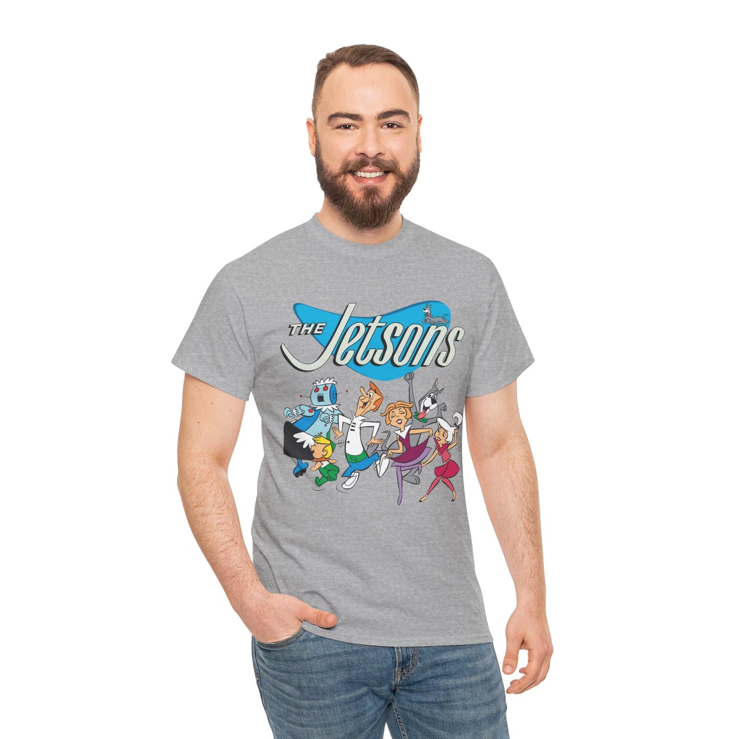 Jetsons T-Shirt - Hanna-Barbera Retro Cartoon - George, Jane, Judy, Astro, Rosie - Futuristic Animated Classic