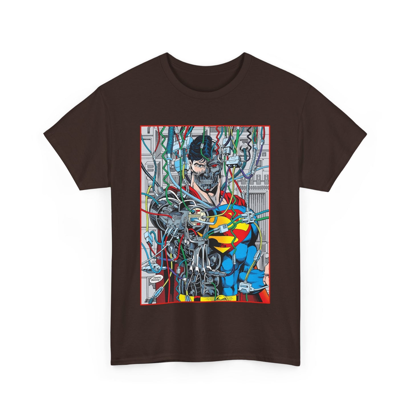 Cyborg Superman T-Shirt - DC Comics - Dan Jurgens Art - Reign of the Supermen - Popular 90s Story