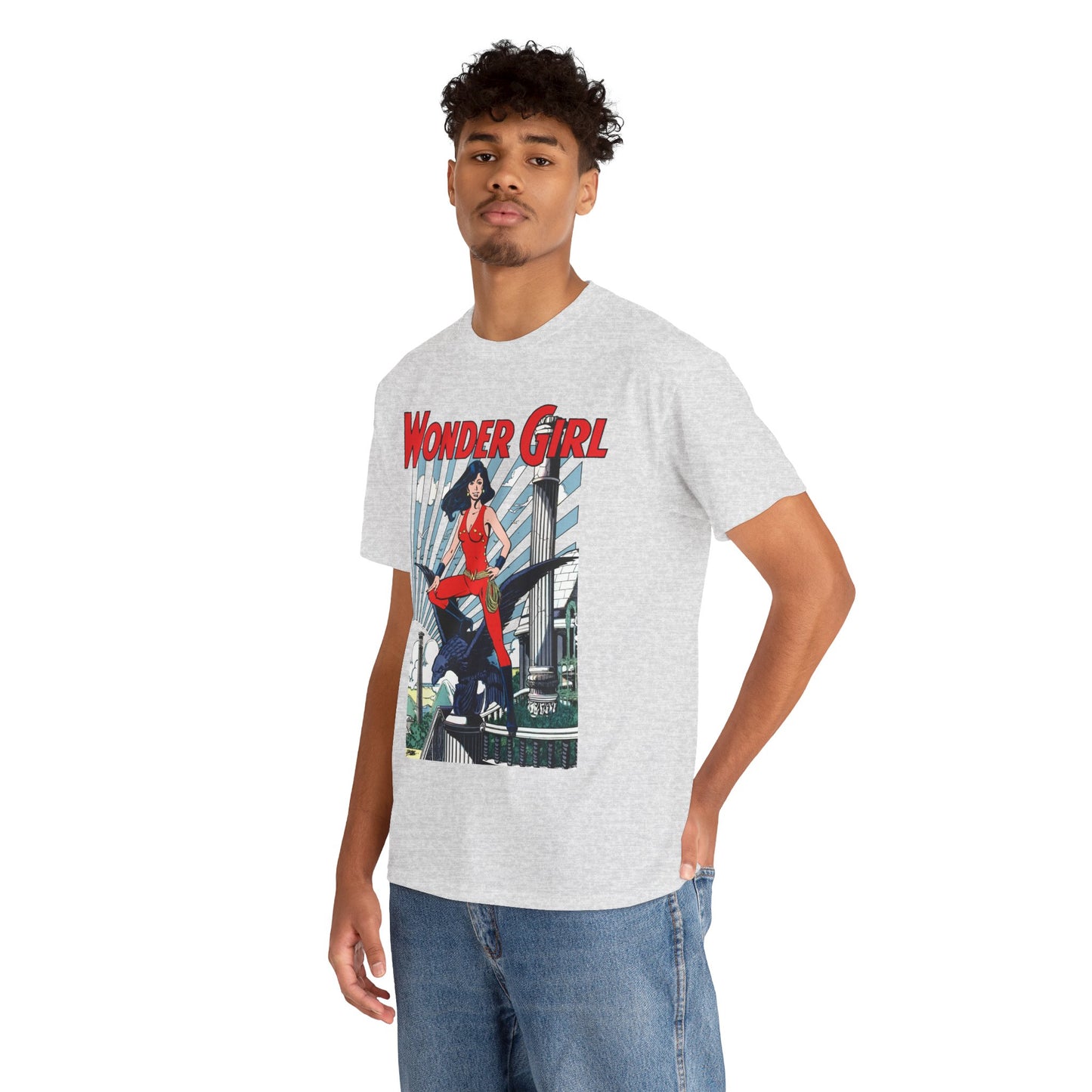 Wonder Girl T-Shirt - George Perez Art - New Teen Titans Member & Leader - Donna Troy, Sister of Wonder Woman - Amazon Warrior - DC Comics