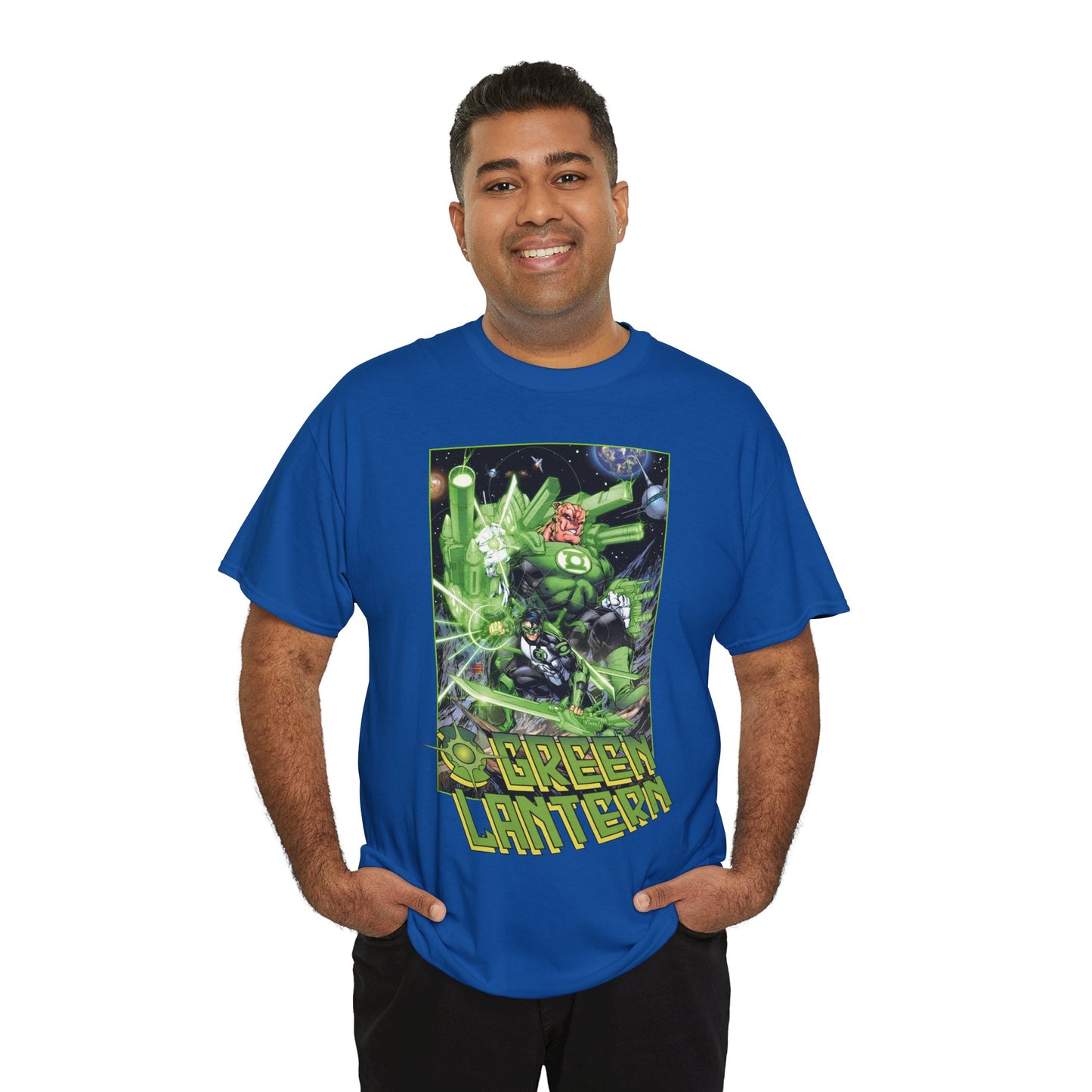 Green Lantern T-Shirt - Kyle Rayner & Kilowog - DC Comics - Green Lantern Corps