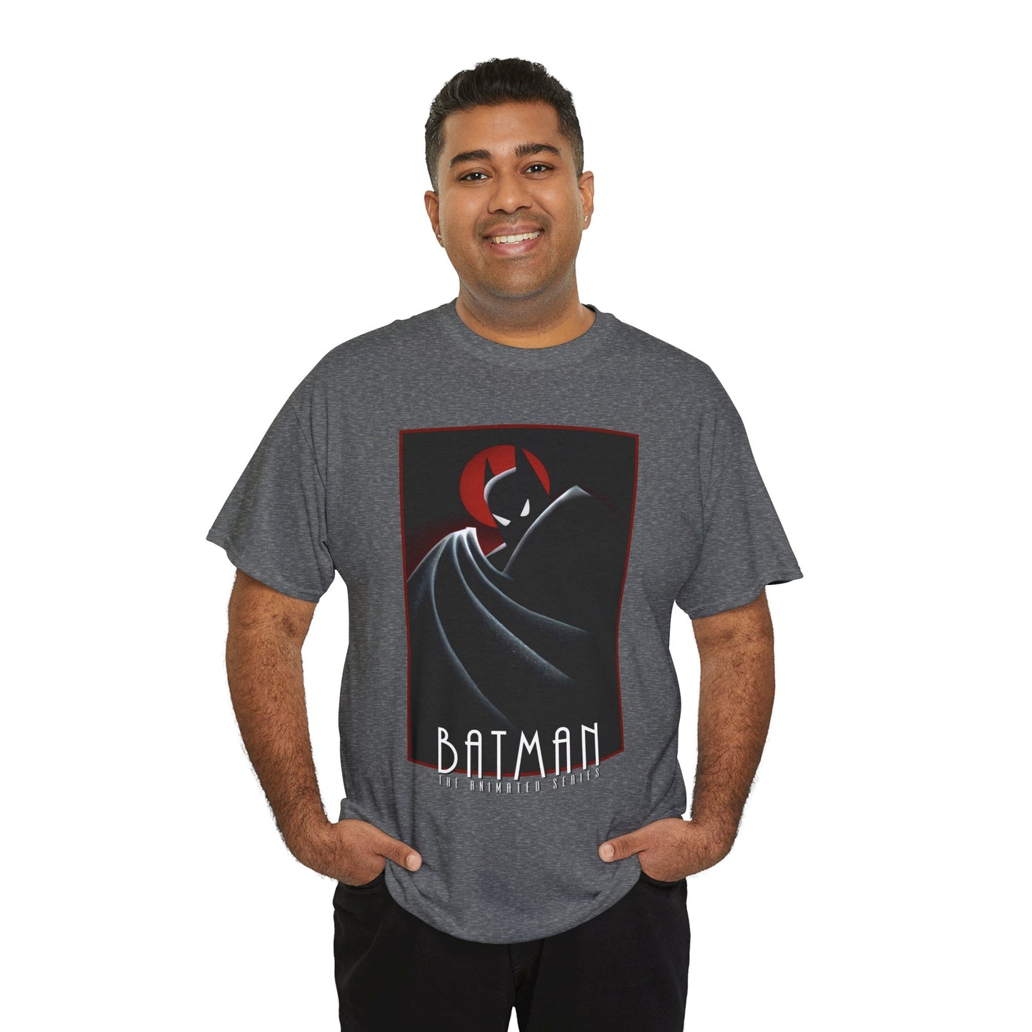 Batman The Animated Series T-Shirt - DC Comics WB Cartoon - Bruce Wayne, Gotham City, Dark Knight Detective - Bruce Timm