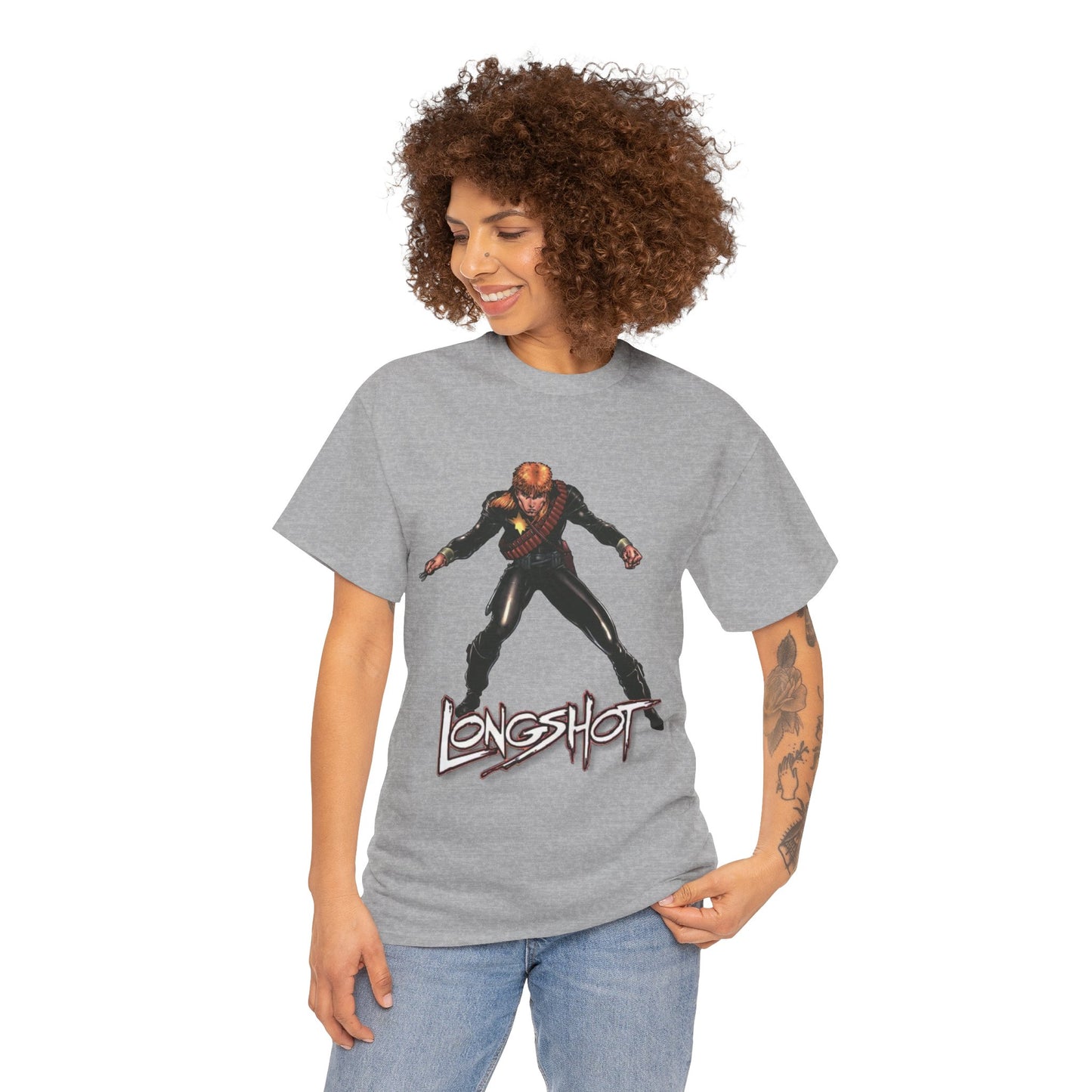 Longshot T-Shirt - Arthur Adams Art - Marvel Comics - Uncanny X-Men - Mojo Foe - Mutant Member - Popular 1980s Series - Mojoverse