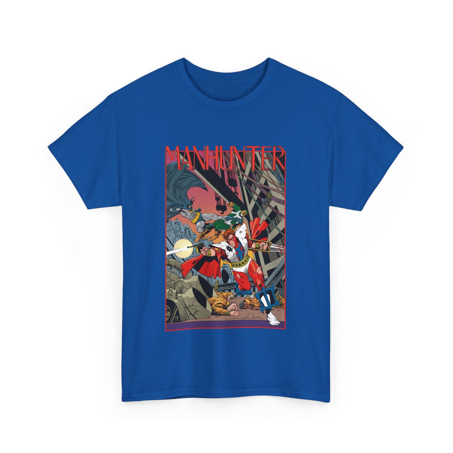 Manhunter T-Shirt - Walt Simonson Art - Paul Kirk - Batman, Detective Comics Back-Up Story - Against The Council