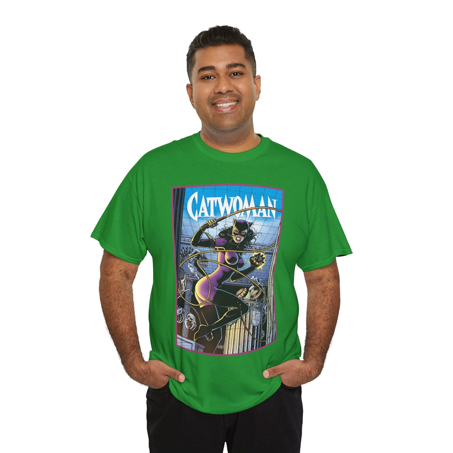 Catwoman T-Shirt - Jim Balent 1990s Art - Selina Kyle - Batman Character, Ally - Gotham City - DC Comics