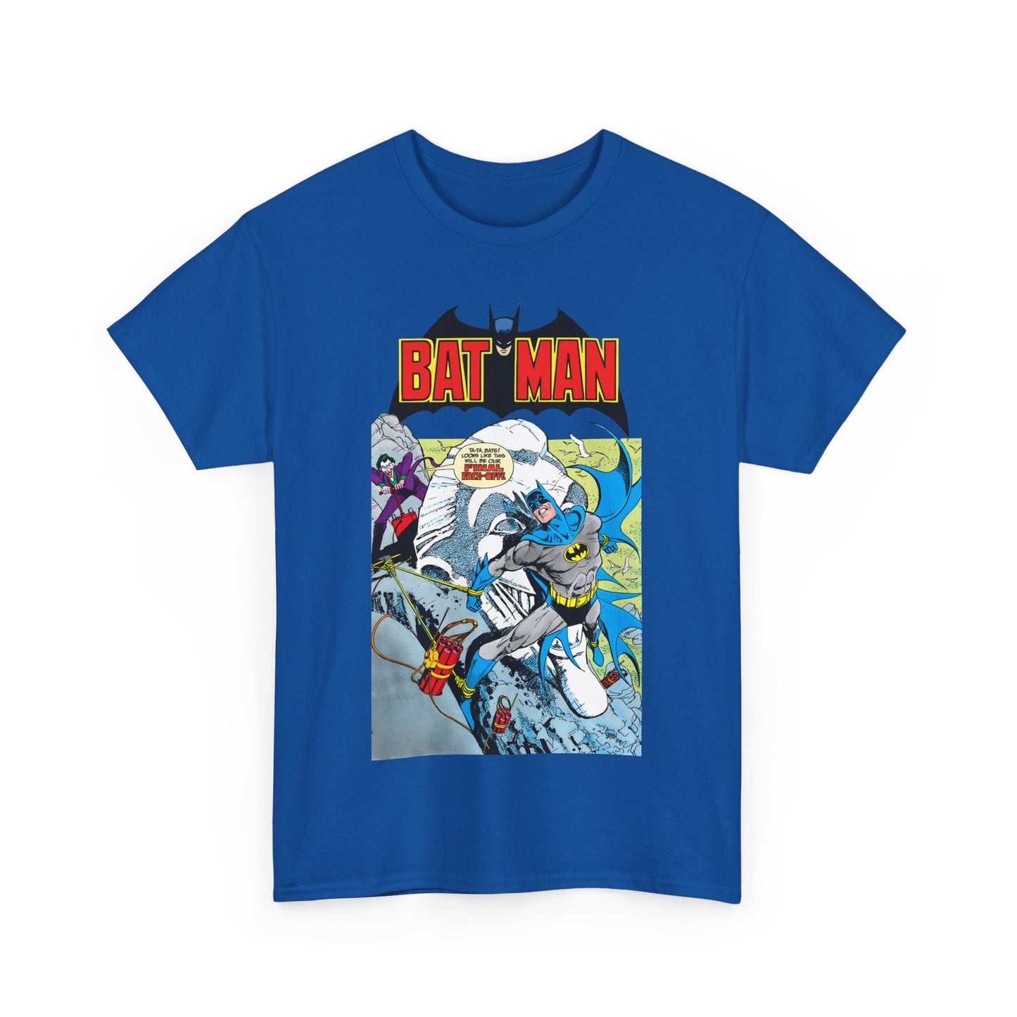 Batman T-Shirt - José Luis García-López Art - Joker - #353 Cover Art - Batman Strapped to Mount Rushmore - Amazing Bronze Age Art