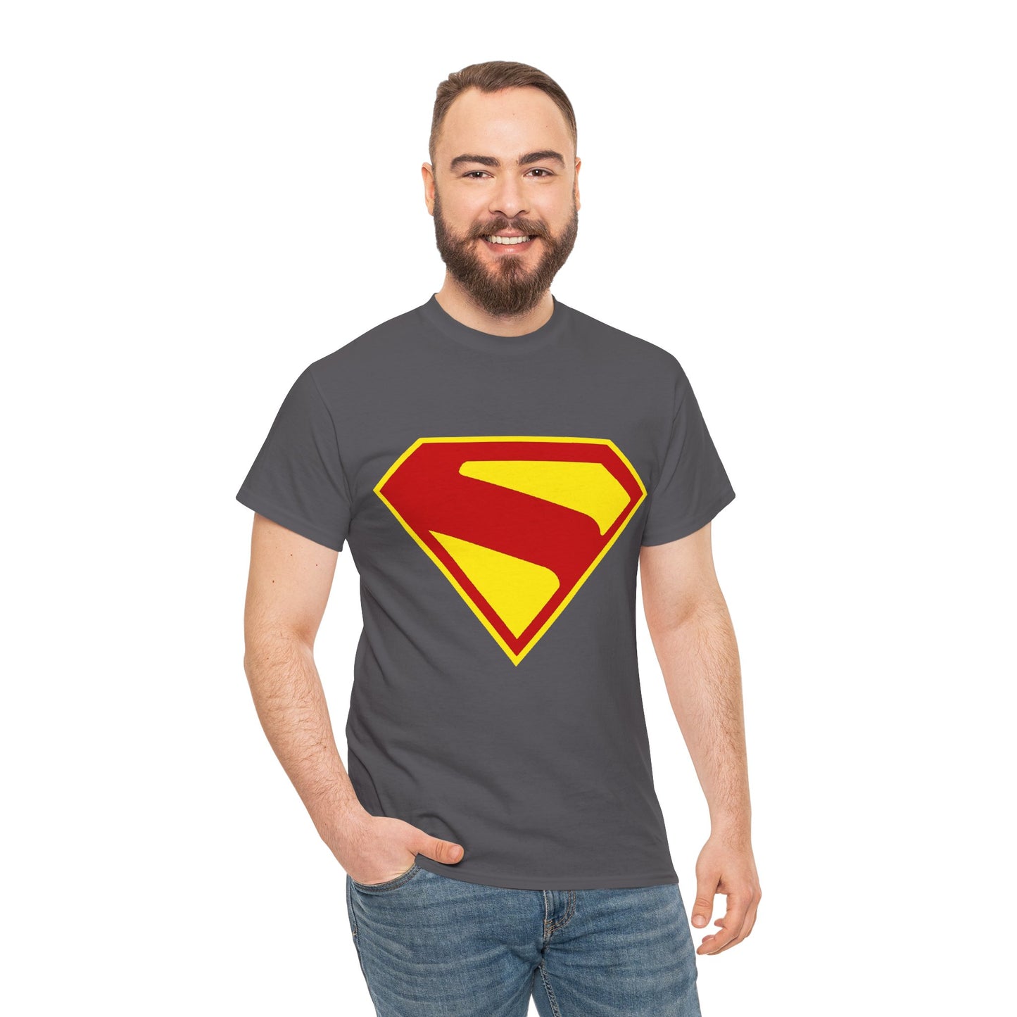 Superman Legacy T-Shirt - 2025 James Gunn Movie - S Emblem - David Corenswet - DC Comics - Man of Steel