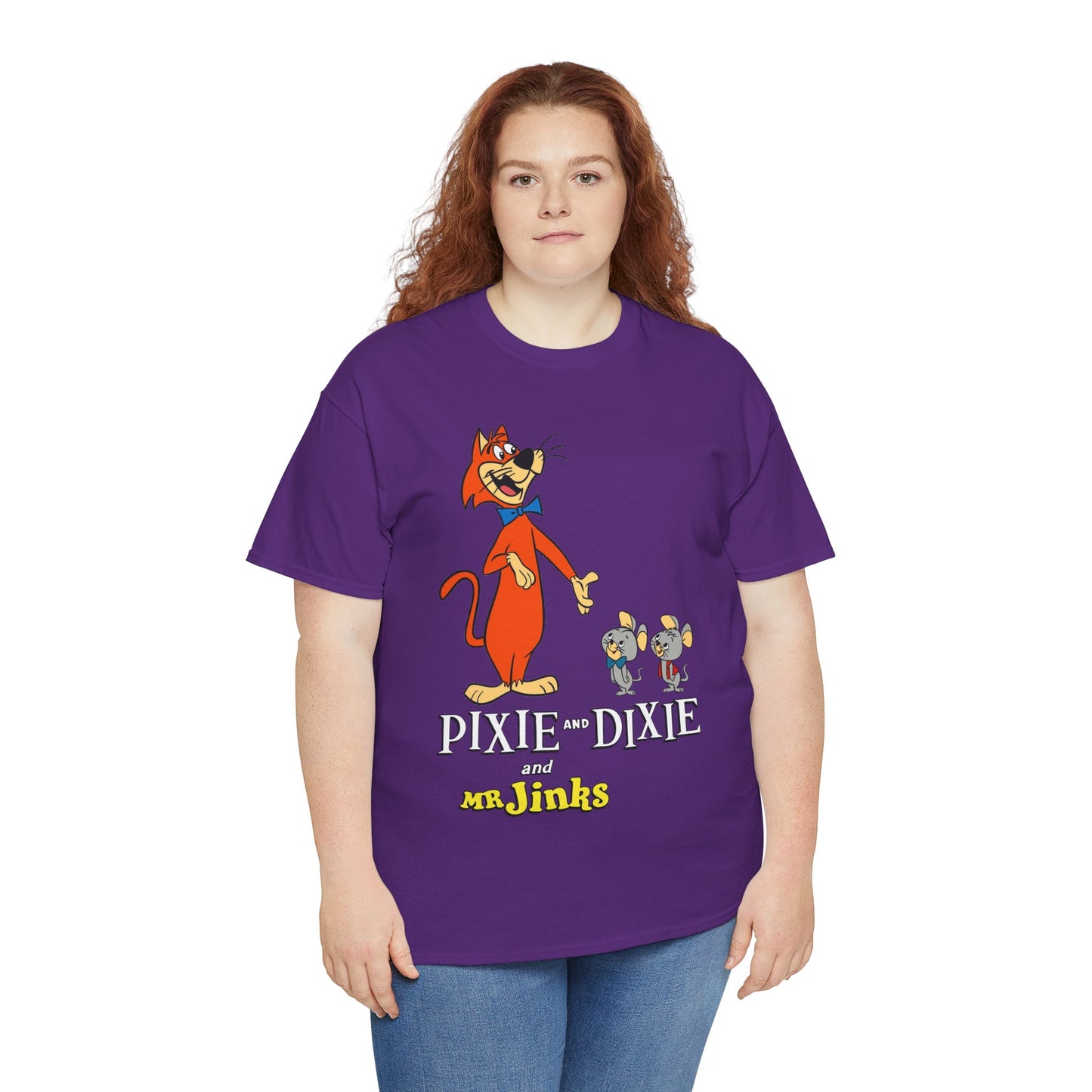 Pixie & Dixie & Mr Jinks T-Shirt - Classic Hanna-Barbera Saturday Morning Cartoon - I Hate Meeces to Pieces!