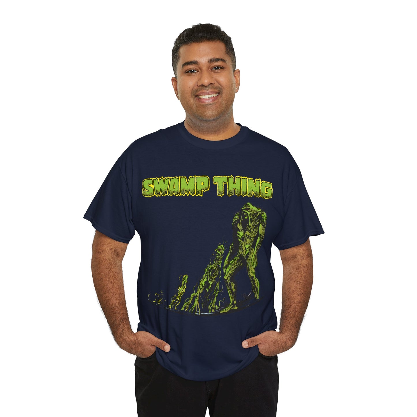 Swamp Thing T-Shirt - Stephen Bissette & John Totleben - Alec Holland - Avatar of the Green - DC Comics, Vertigo Comics