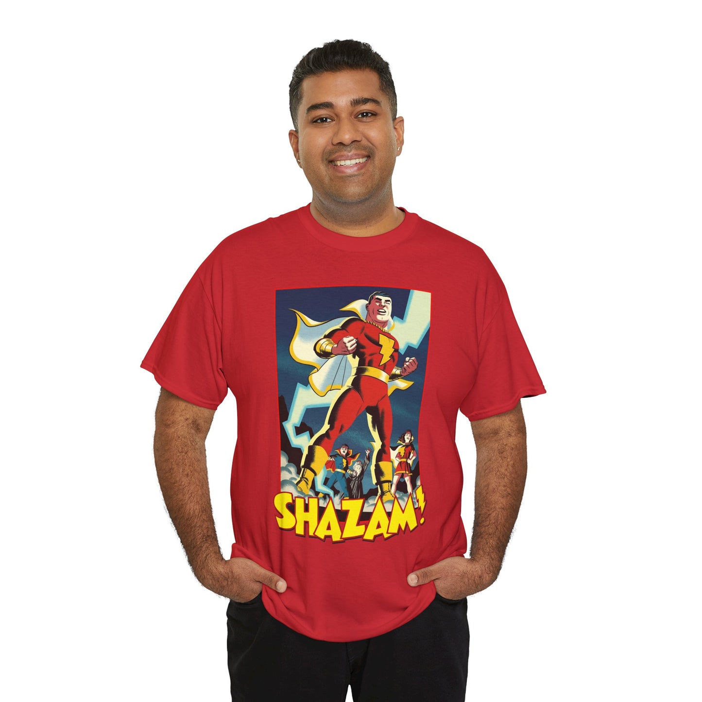 Shazam T-Shirt - Michael Cho Art - Marvel Family - Mary Marvel, Captain Marvel Jr - DC Comics