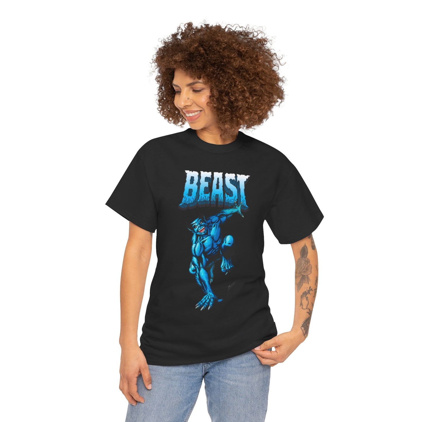 Beast T-Shirt - George Perez Art - Avengers, X-Men Member - Hank McCoy - Marvel Comics