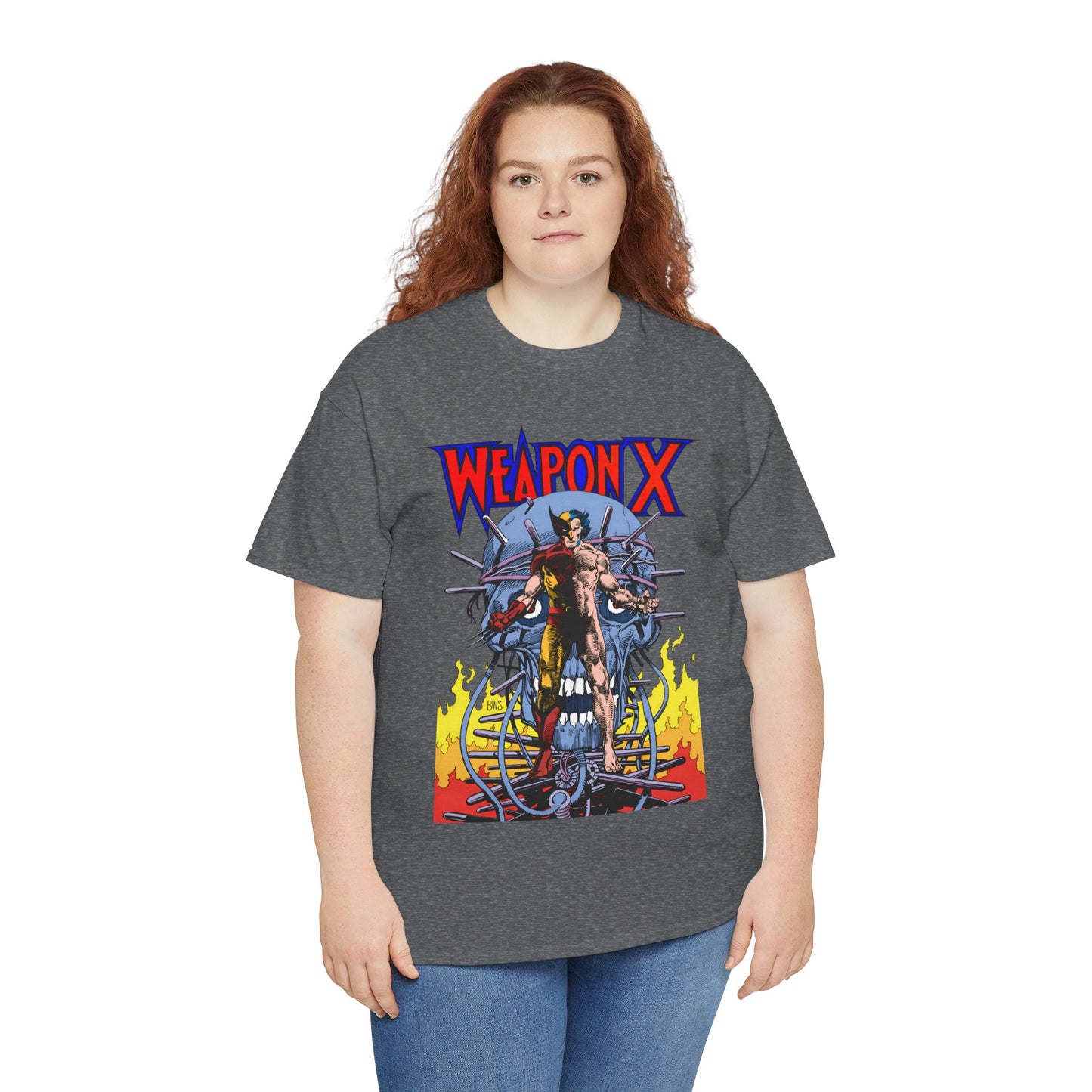 Weapon X T-Shirt - Barry Windsor-Smith Art - Wolverine Origin Story Before He Joined the X-Men - Logan, Mutant Leader - Marvel Comics
