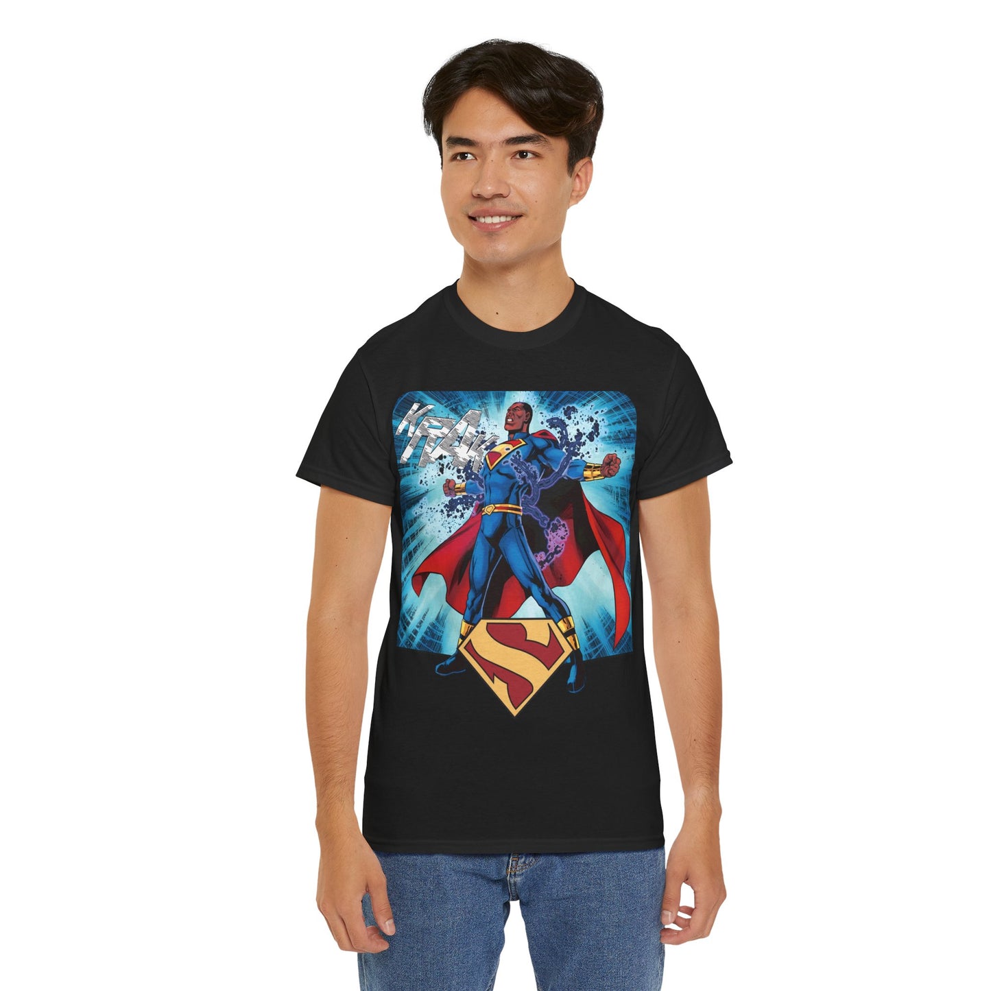 Superman Earth 23 T-Shirt - DC Comics - Calvin Ellis, Vathlo - Justice Incarnate - President