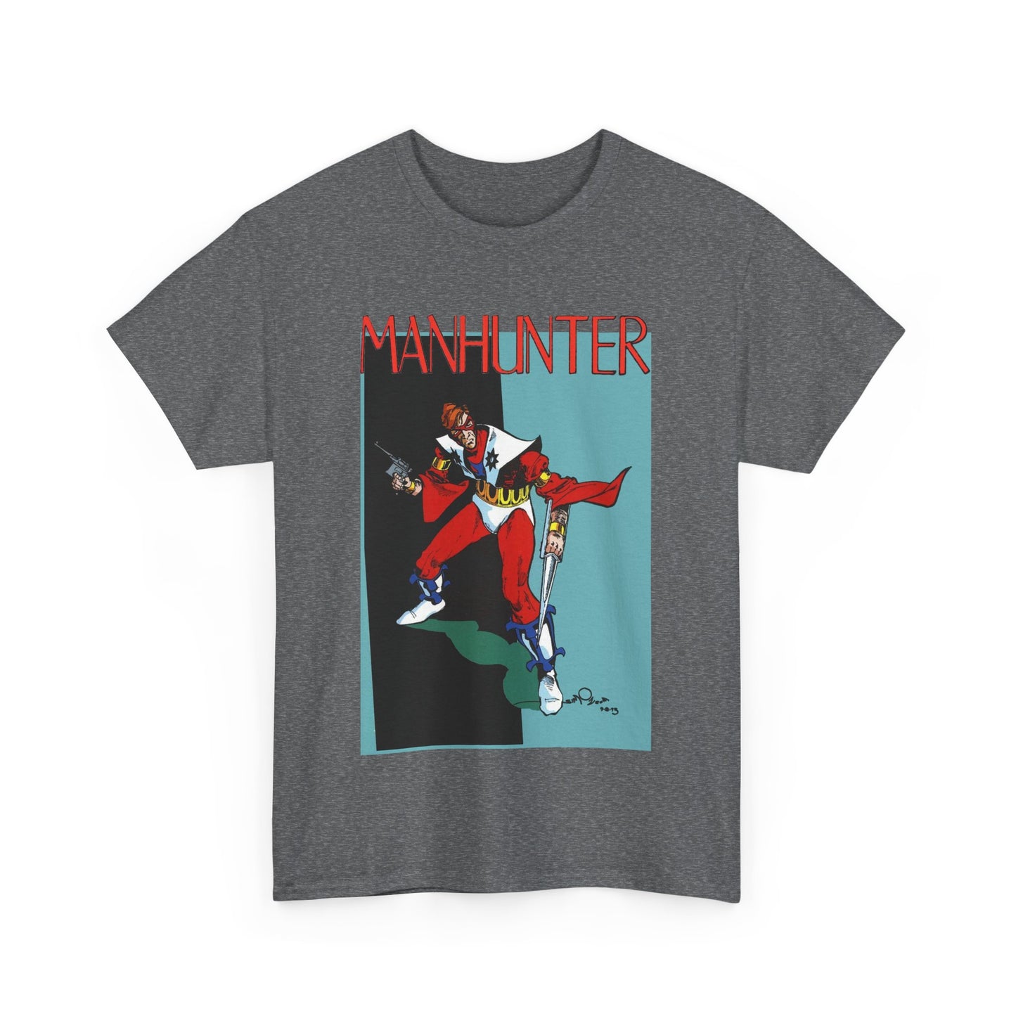 Manhunter T-Shirt - Walt Simonson Art - Detective Comics - Paul Kirk - DC Comics - Batman Connection